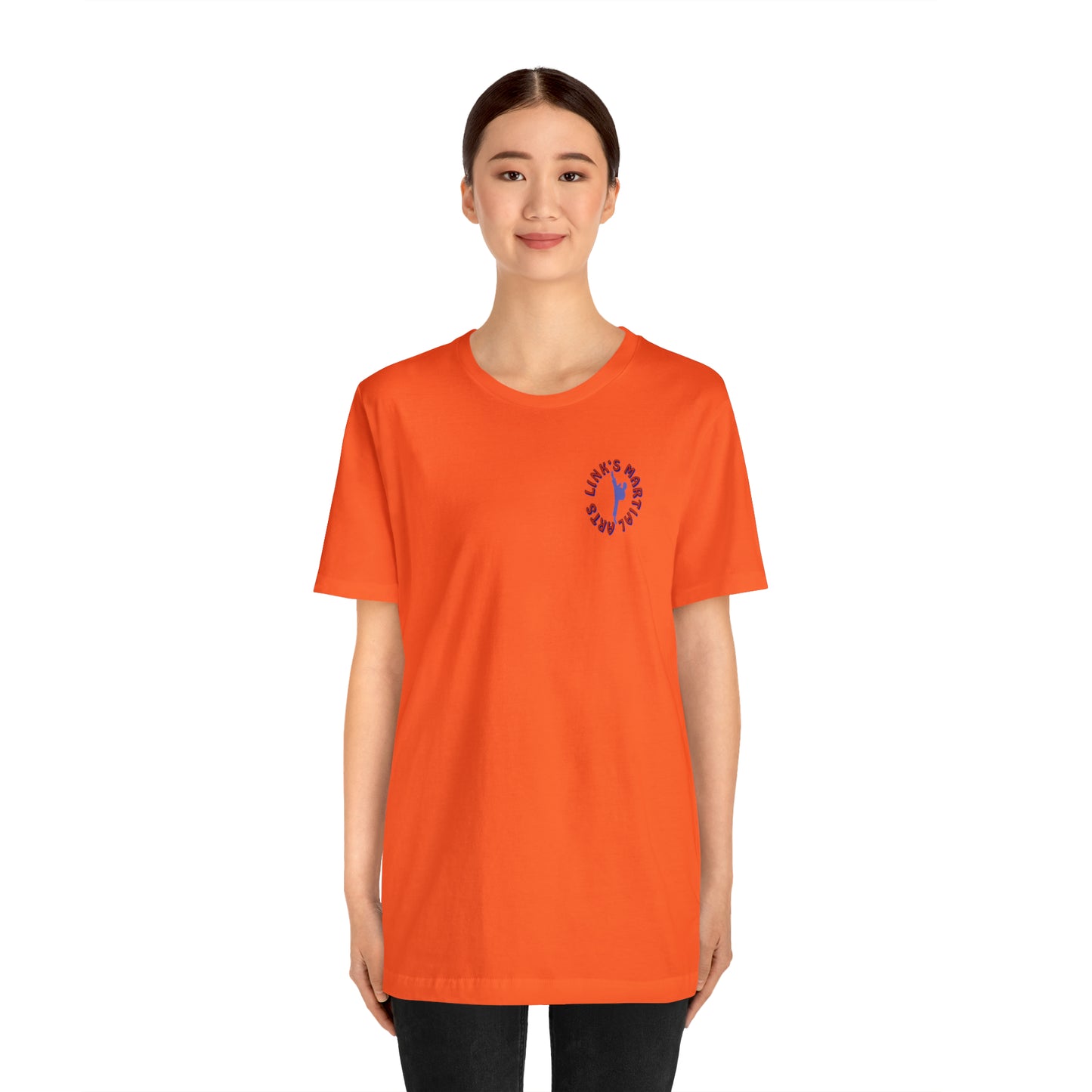 Link's Martial Arts Unisex Jersey Short Sleeve Logo Tee