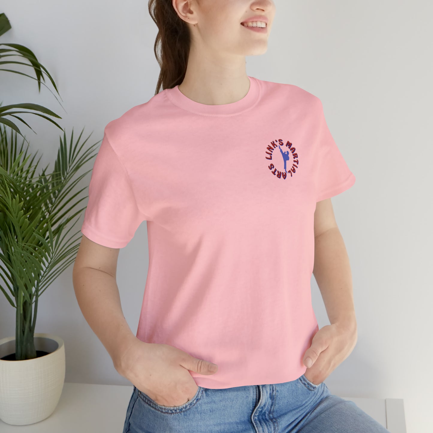 Link's Martial Arts Unisex Jersey Short Sleeve Logo Tee