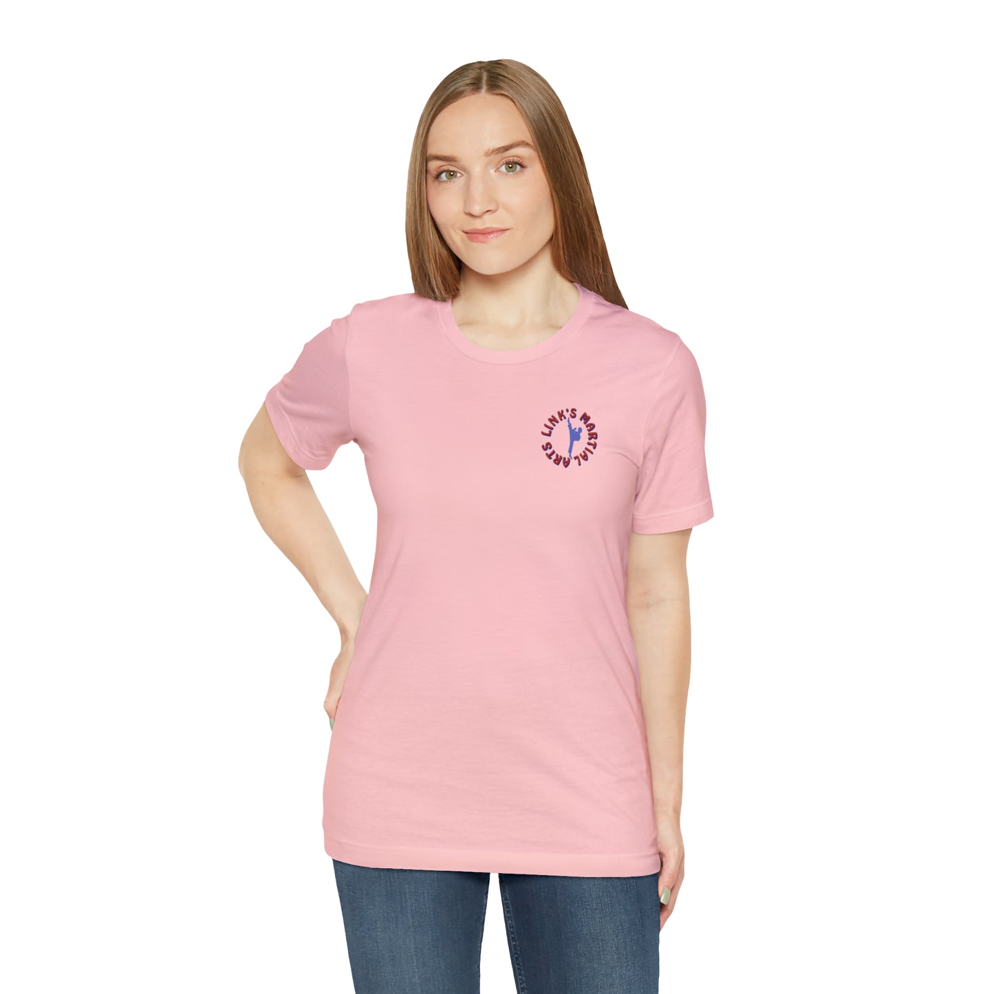 Link's Martial Arts Unisex Jersey Short Sleeve Logo Tee