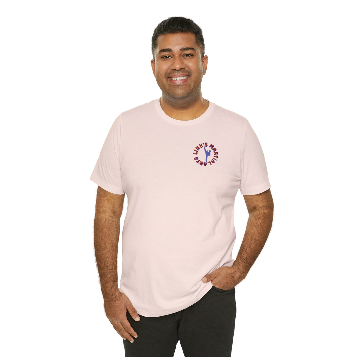 Link's Martial Arts Unisex Jersey Short Sleeve Logo Tee