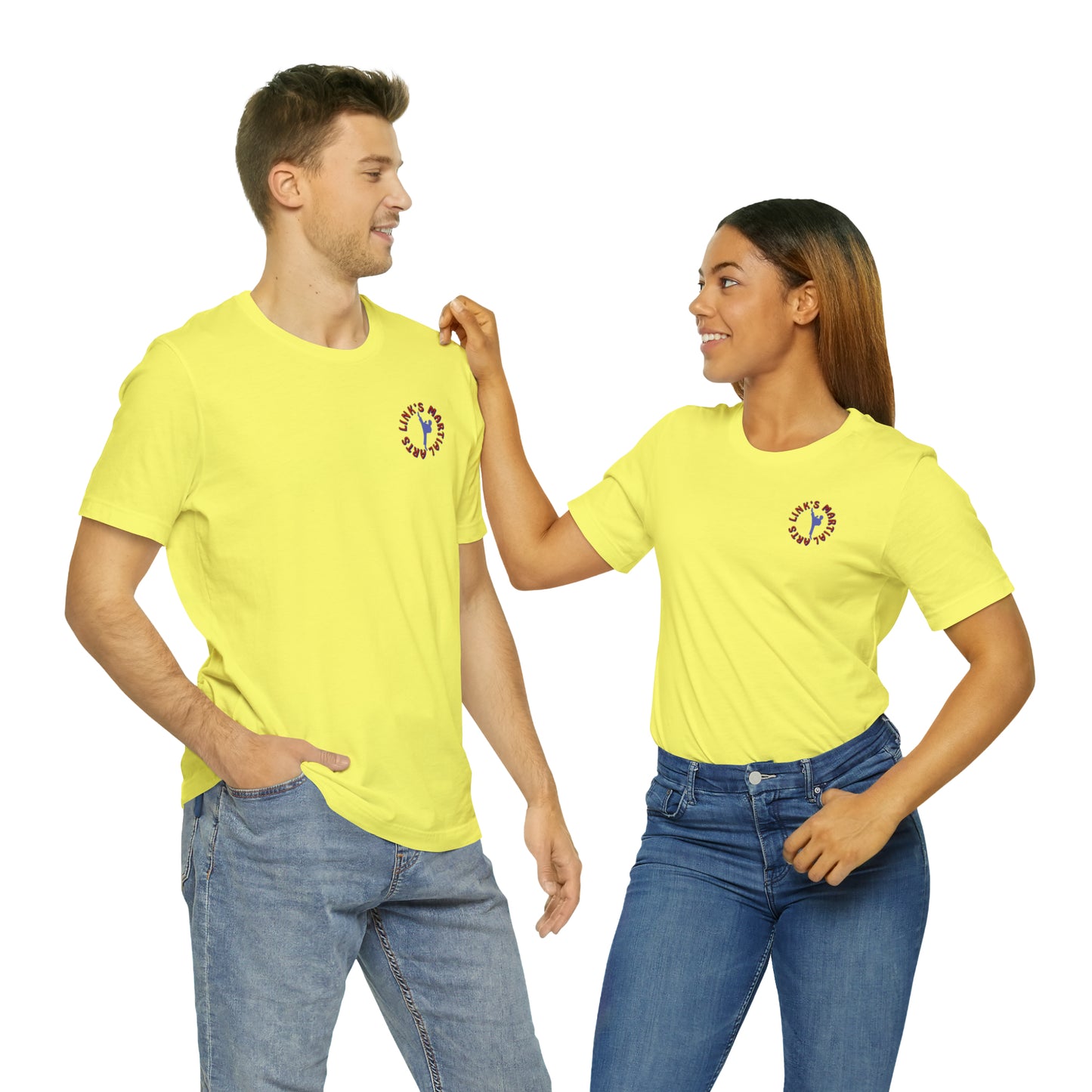 Link's Martial Arts Unisex Jersey Short Sleeve Logo Tee