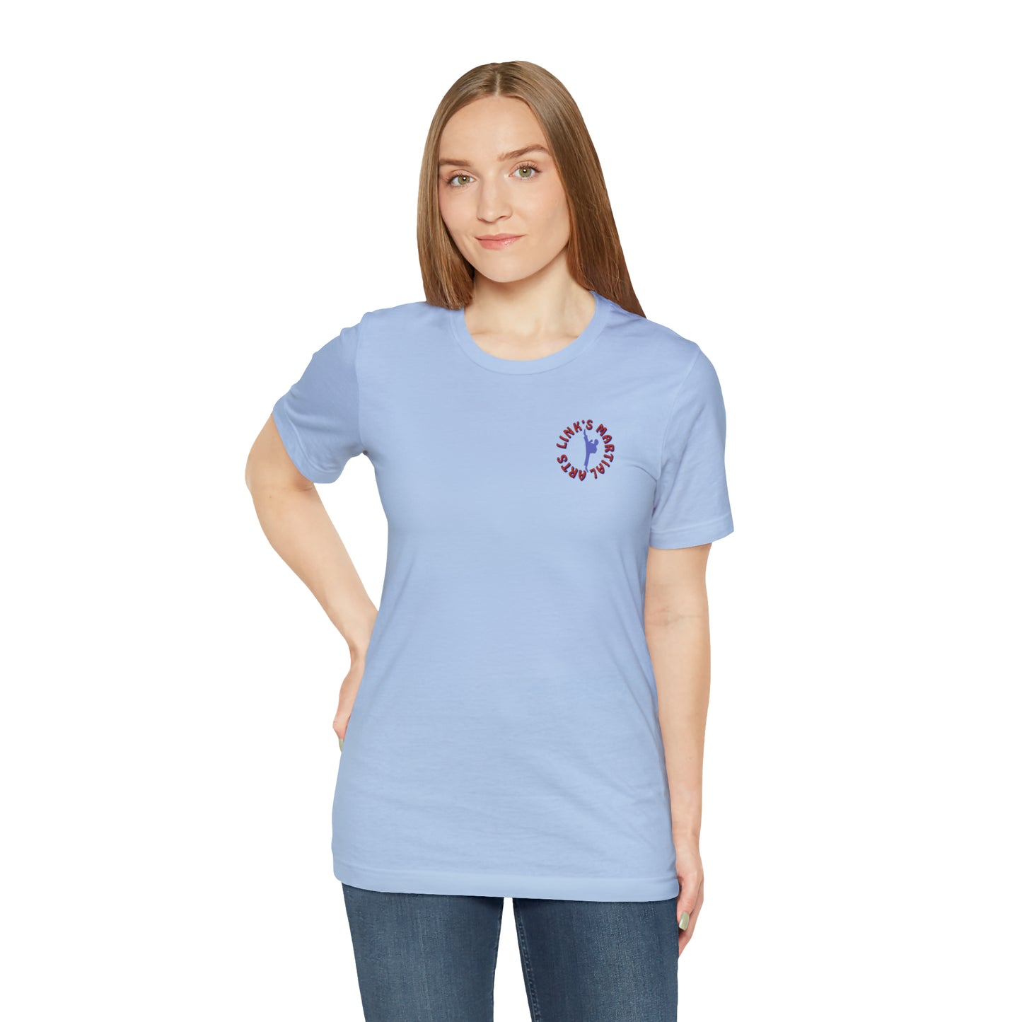 Link's Martial Arts Unisex Jersey Short Sleeve Logo Tee