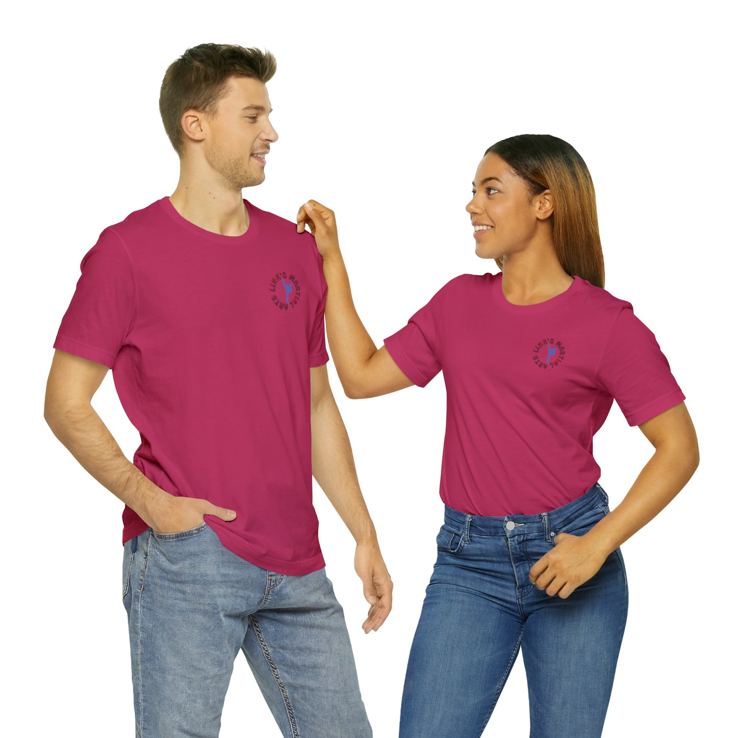 Link's Martial Arts Unisex Jersey Short Sleeve Logo Tee