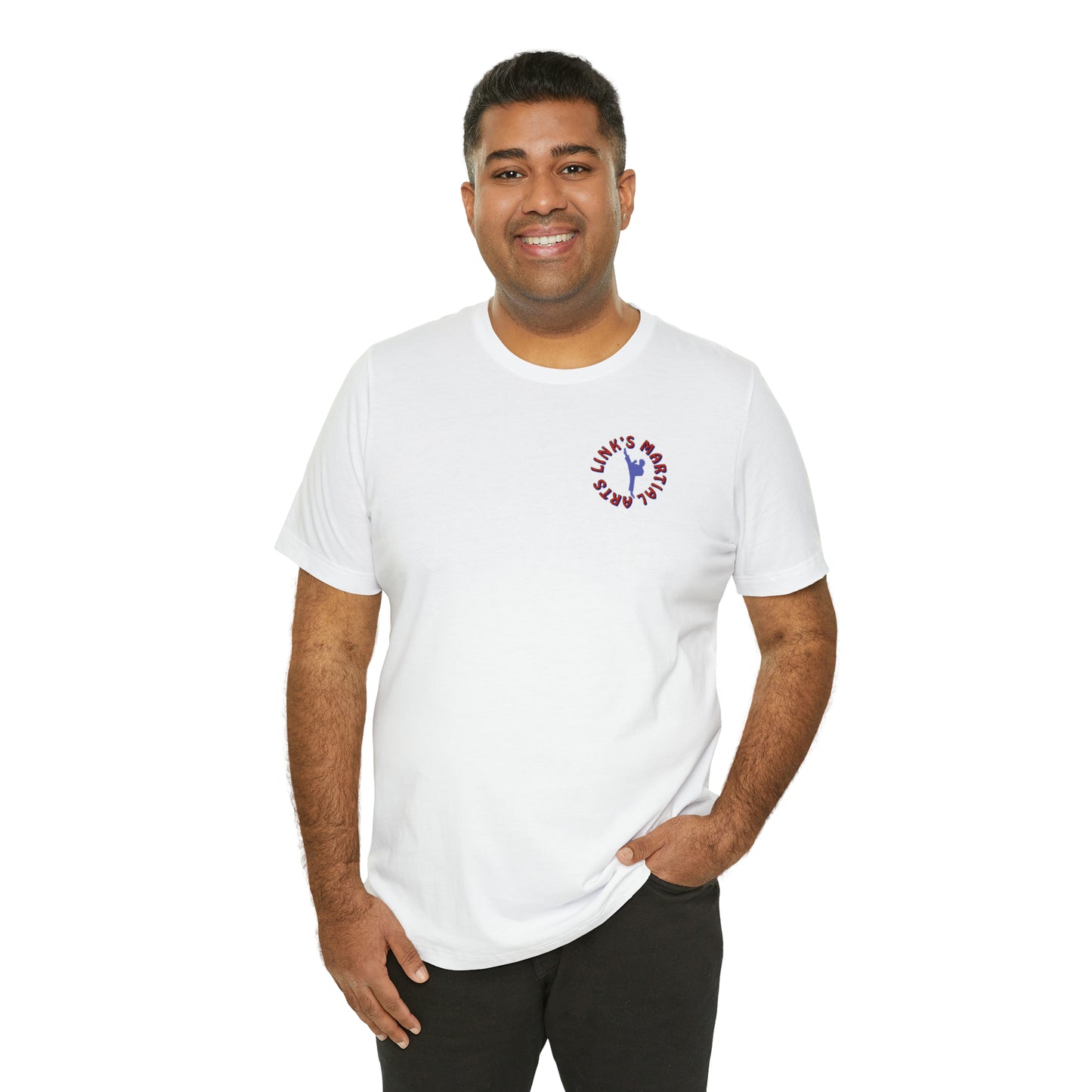 Link's Martial Arts Unisex Jersey Short Sleeve Logo Tee
