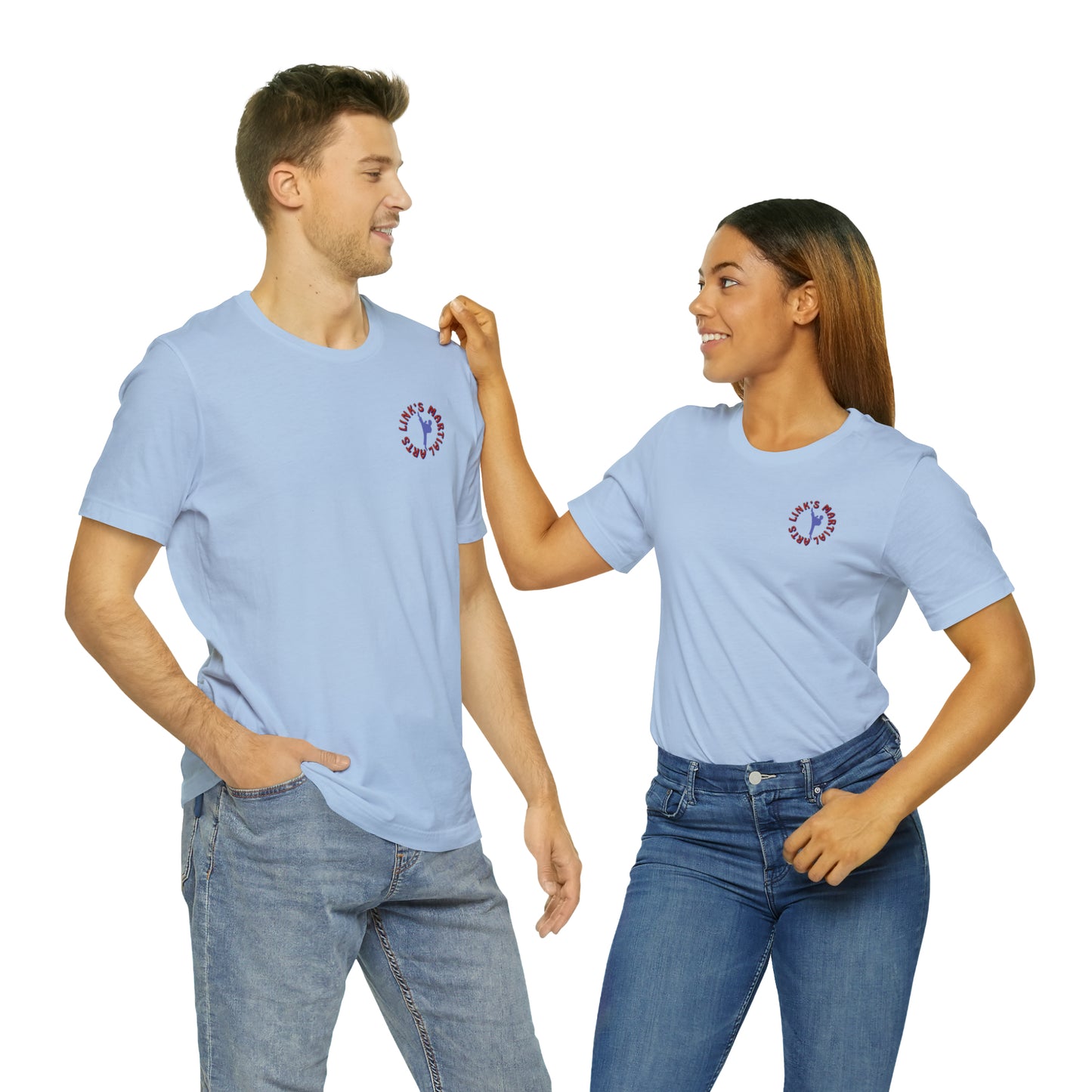 Link's Martial Arts Unisex Jersey Short Sleeve Logo Tee