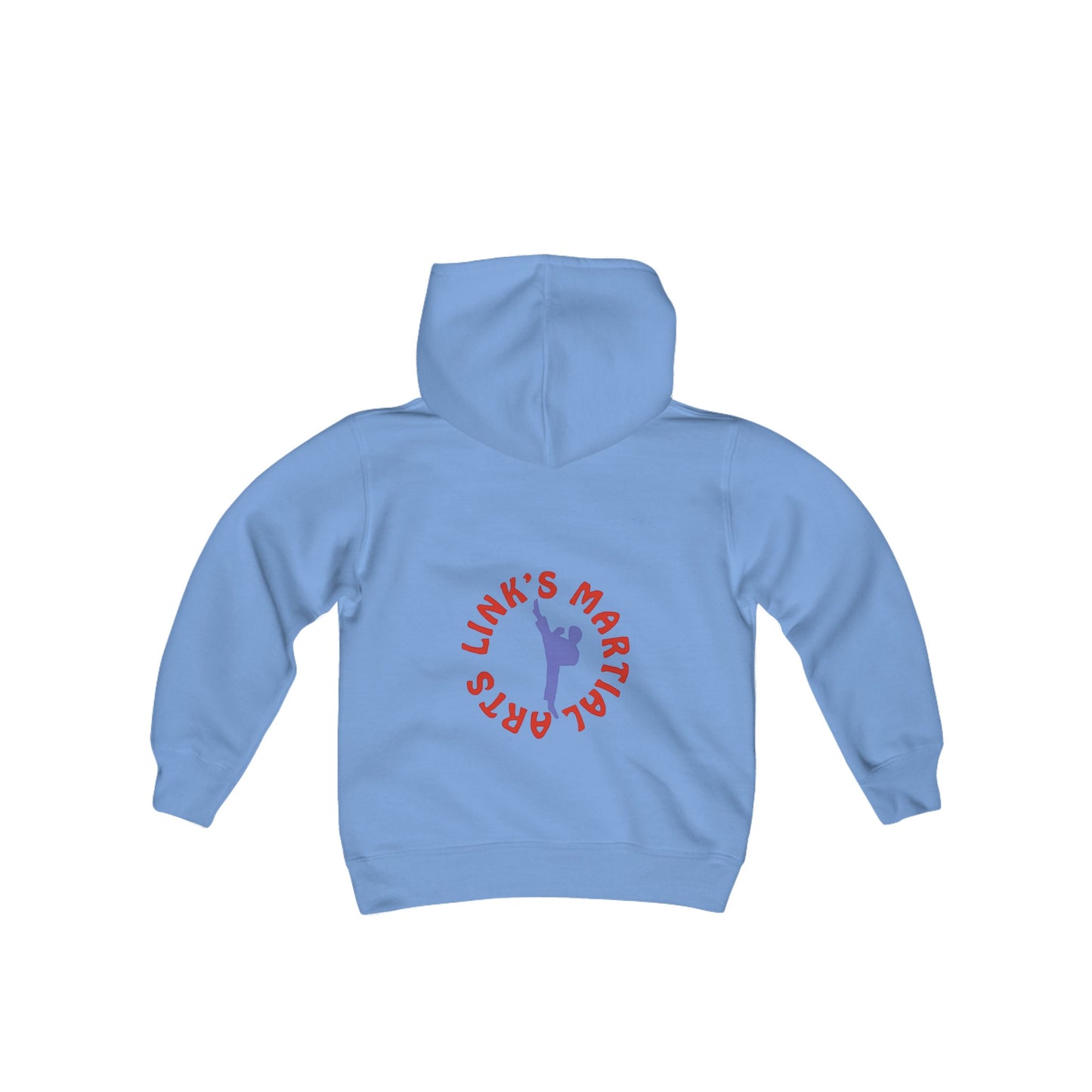 Link's Martial Arts Logo Youth Heavy Blend Hooded Sweatshirt