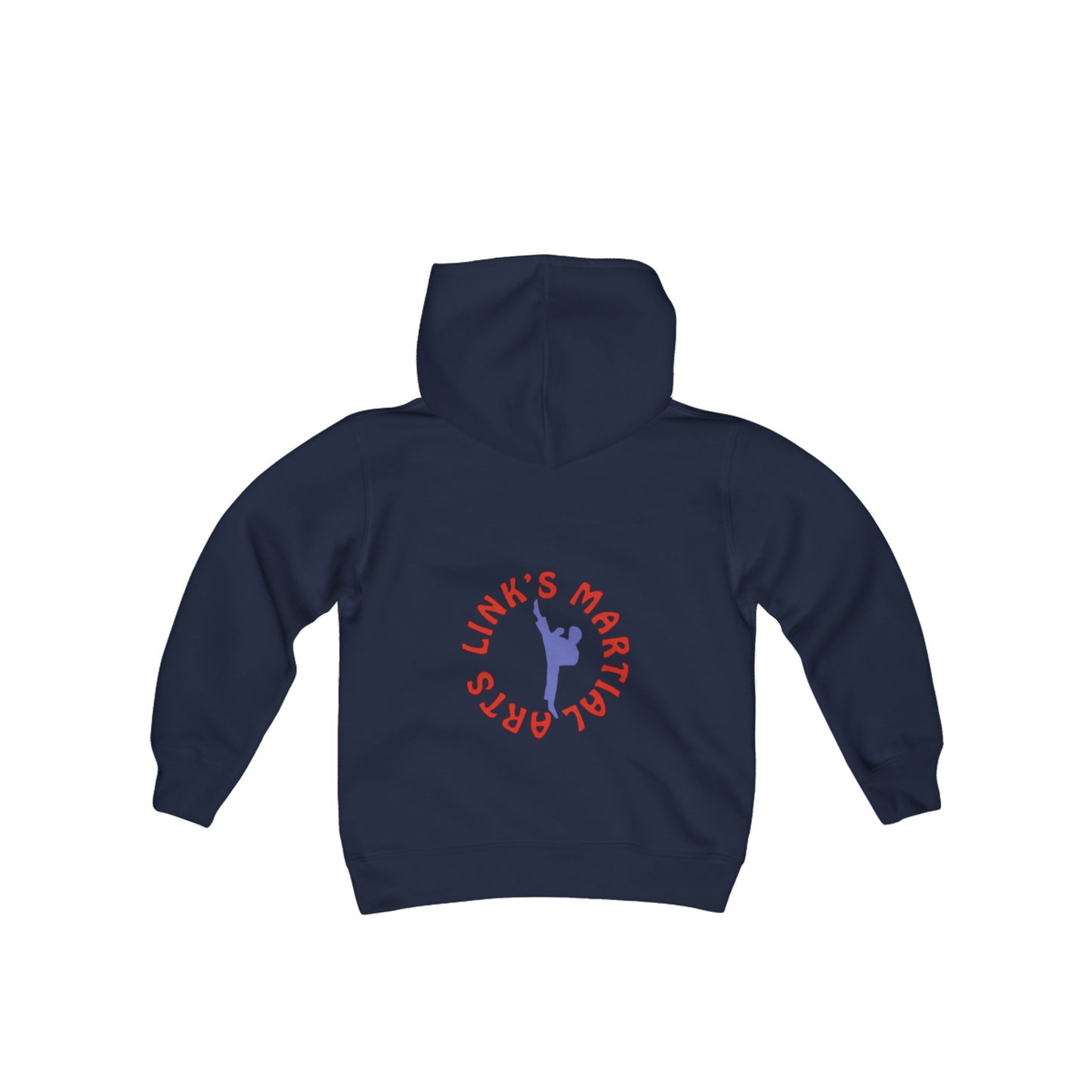 Link's Martial Arts Logo Youth Heavy Blend Hooded Sweatshirt