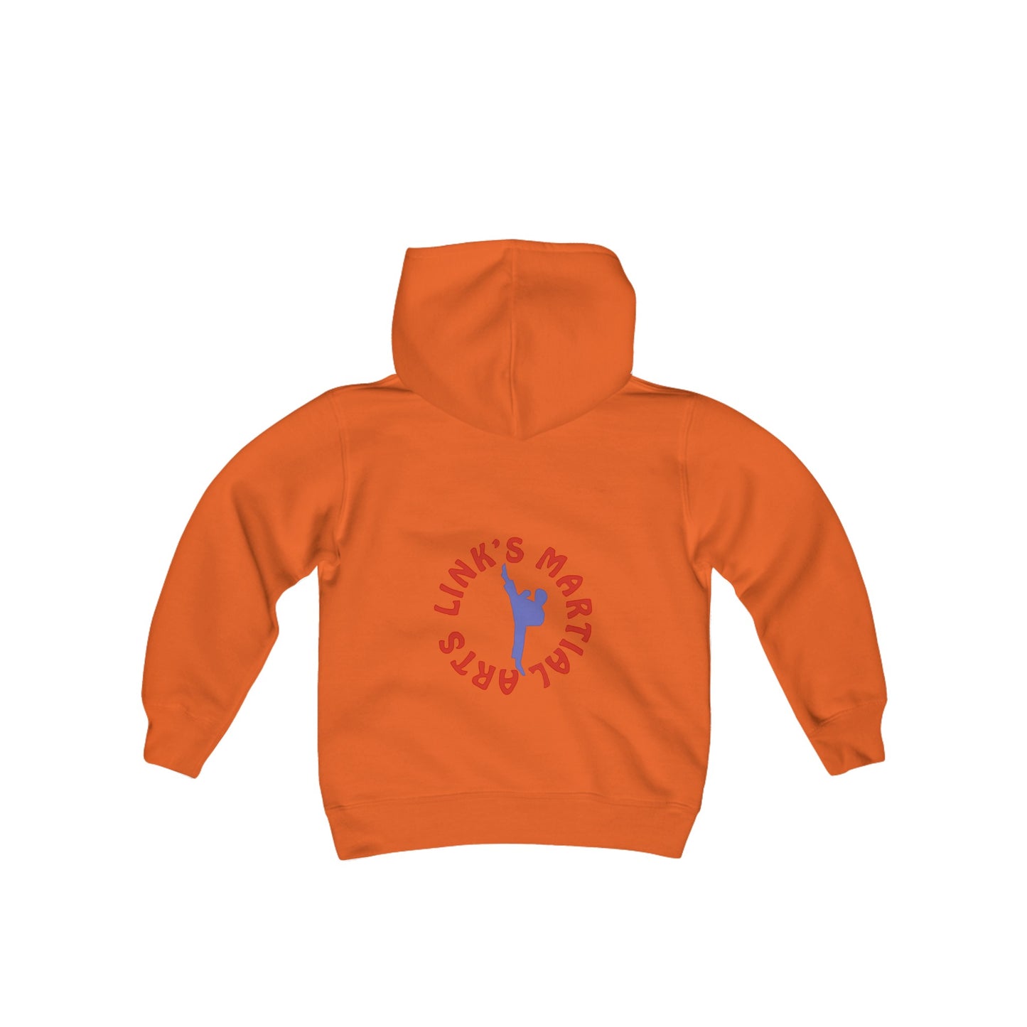 Link's Martial Arts Logo Youth Heavy Blend Hooded Sweatshirt