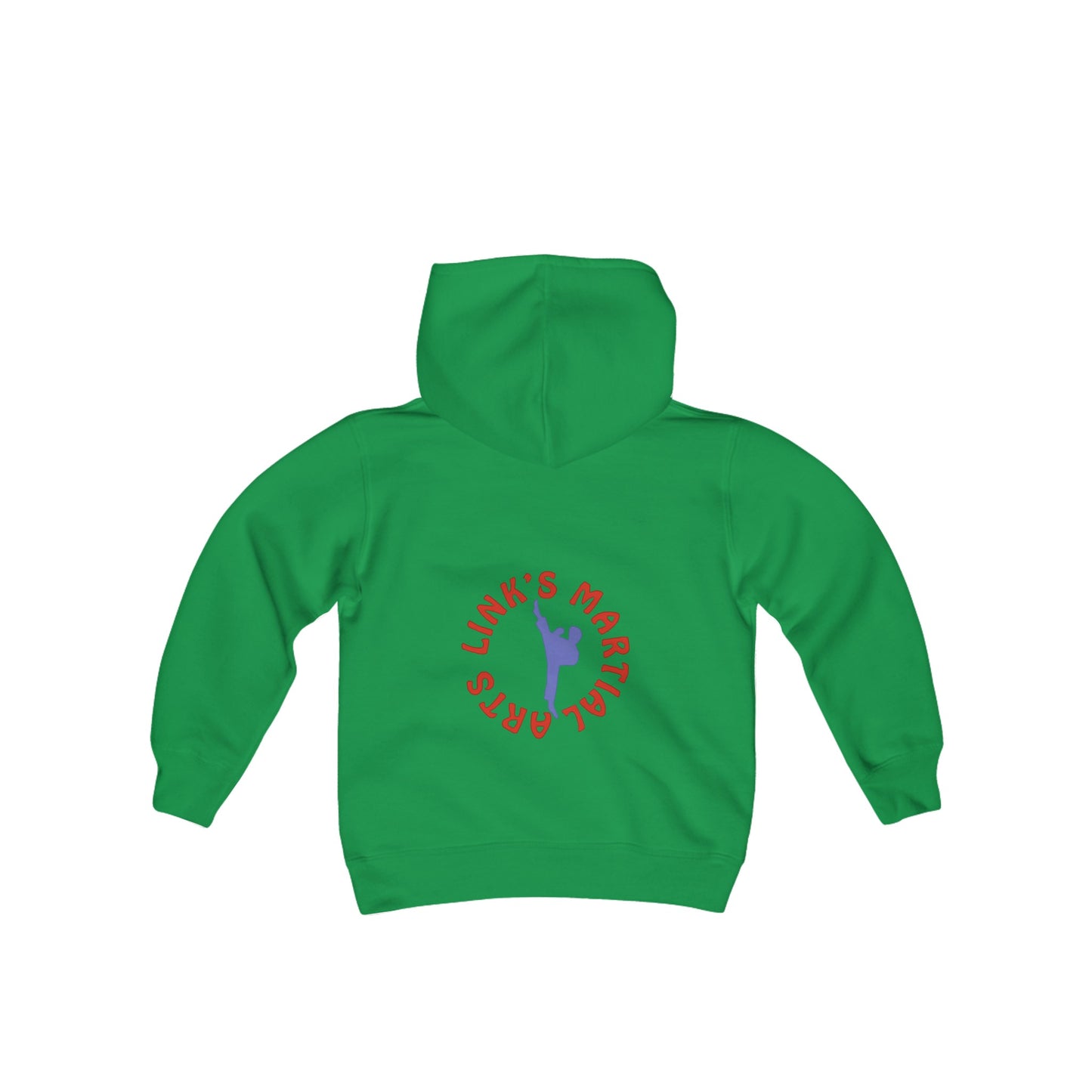 Link's Martial Arts Logo Youth Heavy Blend Hooded Sweatshirt