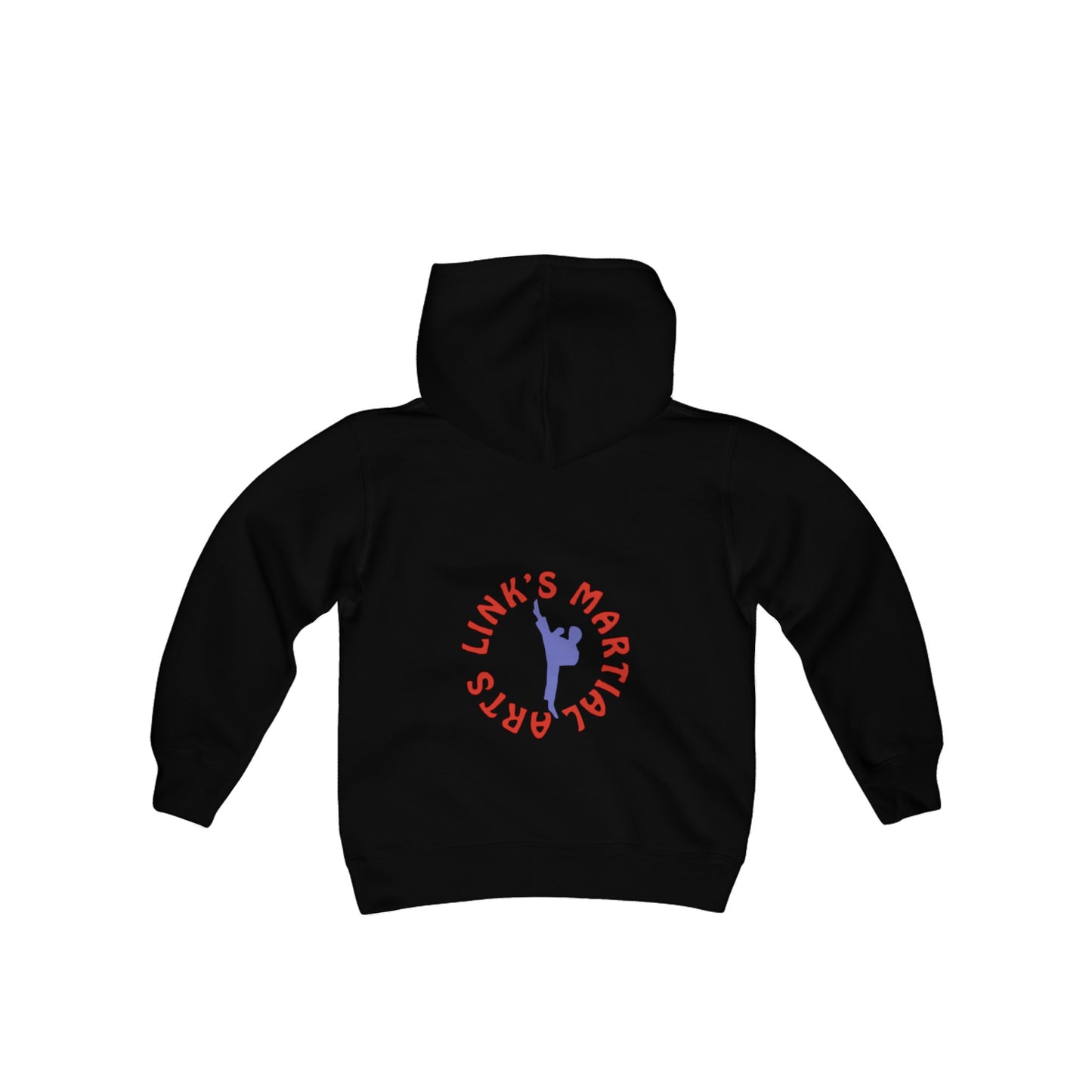 Link's Martial Arts Logo Youth Heavy Blend Hooded Sweatshirt
