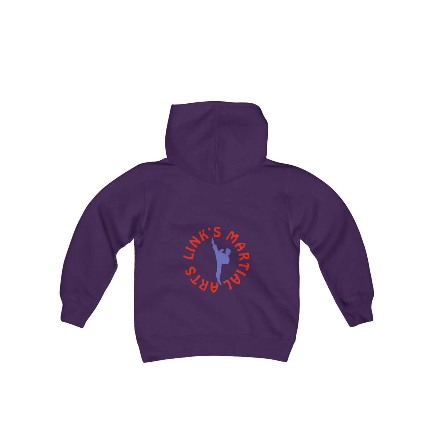 Link's Martial Arts Logo Youth Heavy Blend Hooded Sweatshirt
