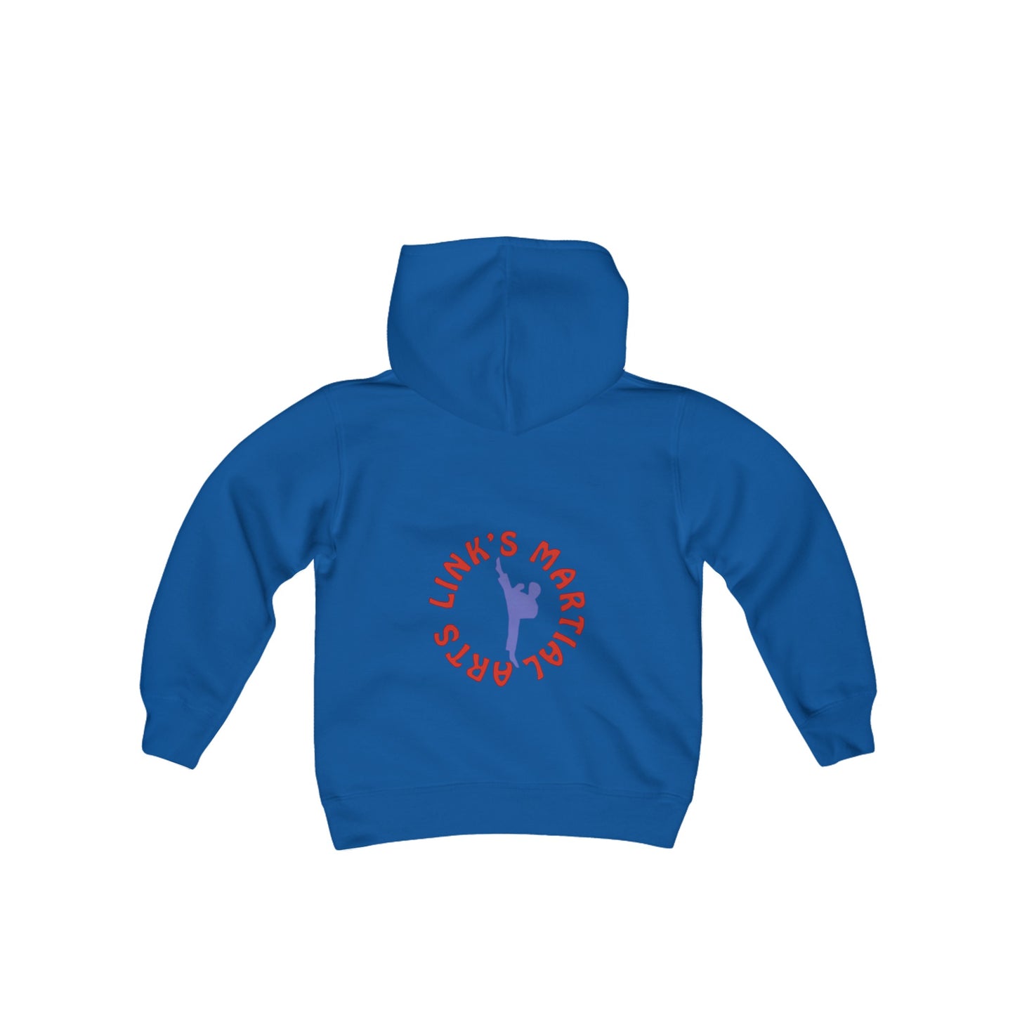 Link's Martial Arts Logo Youth Heavy Blend Hooded Sweatshirt
