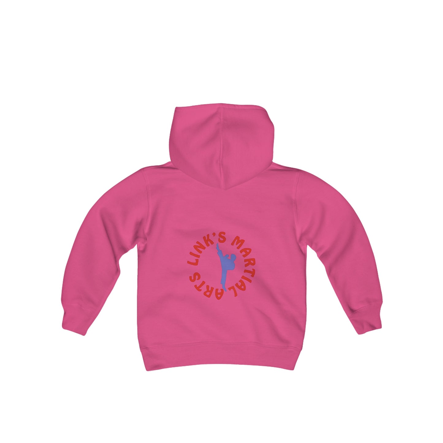 Link's Martial Arts Logo Youth Heavy Blend Hooded Sweatshirt