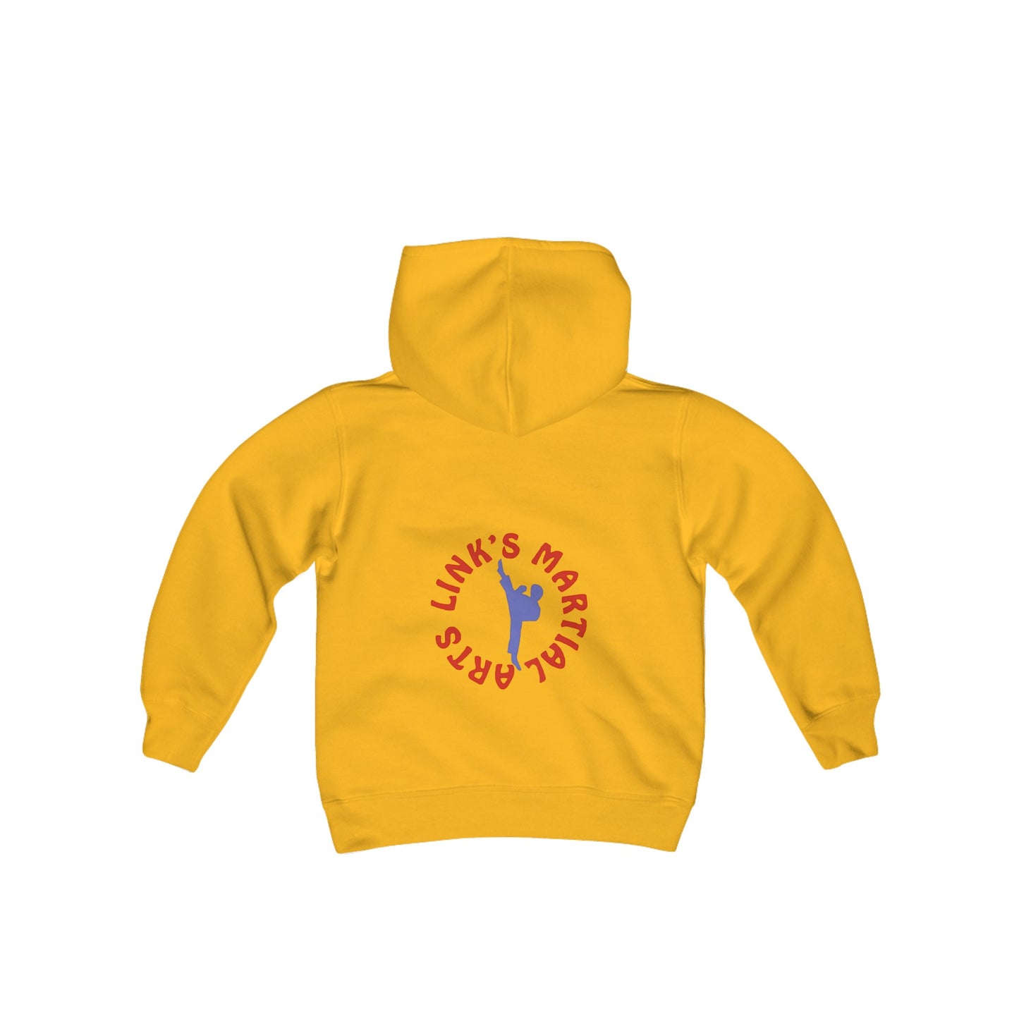 Link's Martial Arts Logo Youth Heavy Blend Hooded Sweatshirt