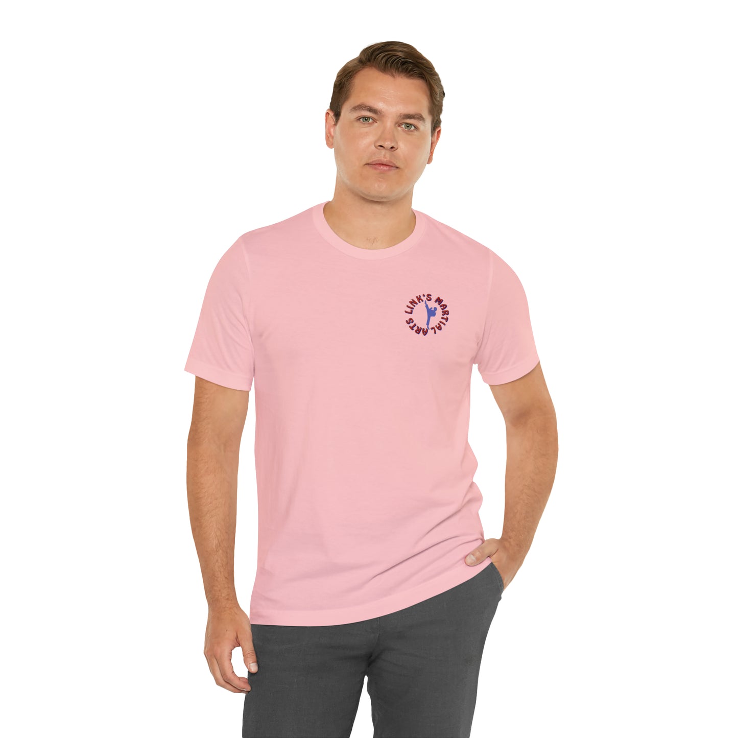 Link's Martial Arts Unisex Jersey Short Sleeve Logo Tee