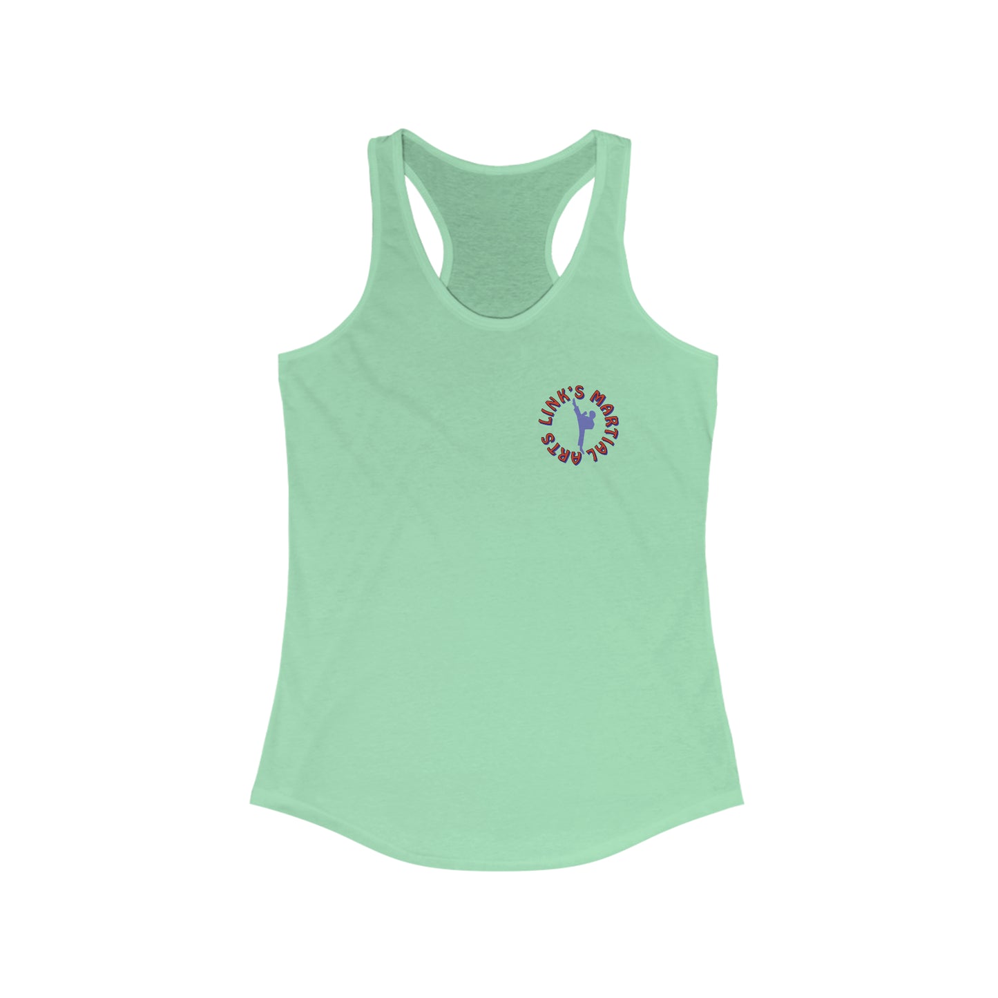Link's Martial Arts Women's Ideal Racerback Logo Tank