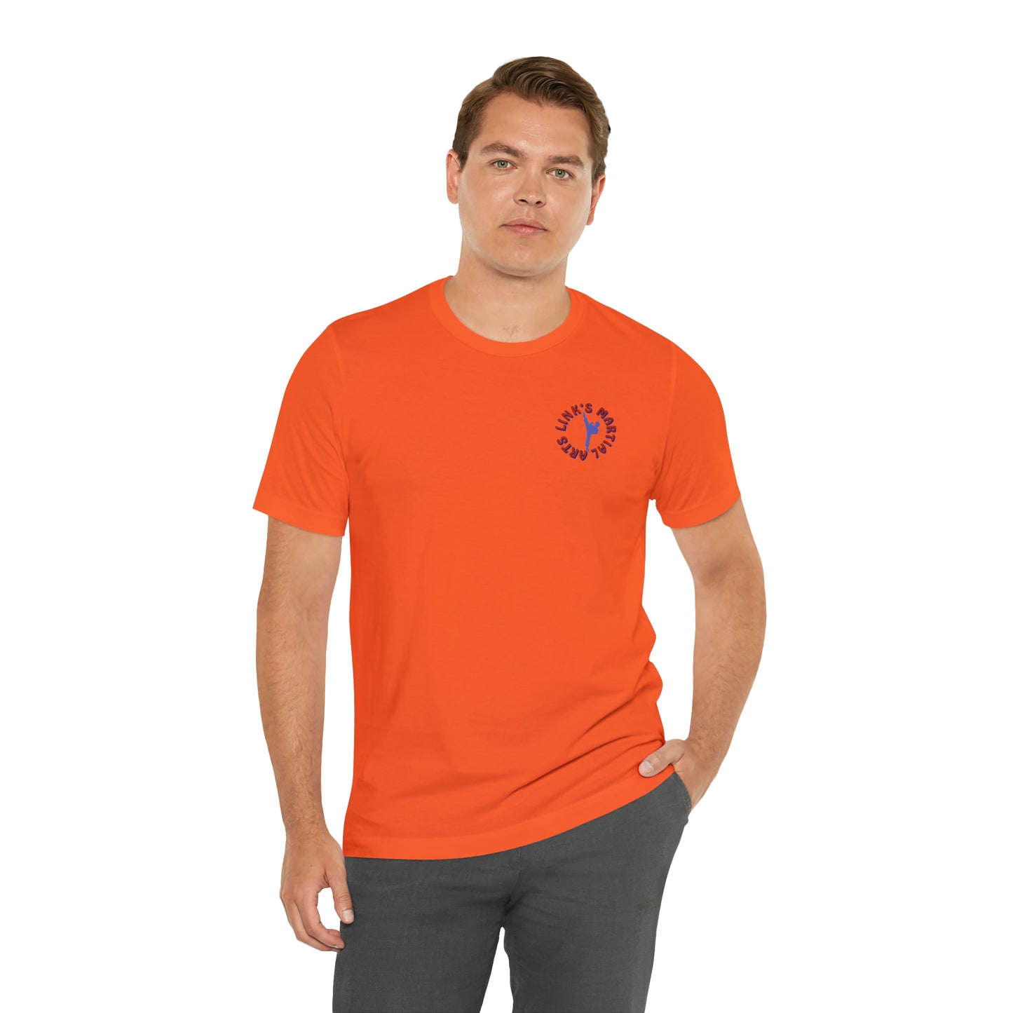 Link's Martial Arts Unisex Jersey Short Sleeve Logo Tee