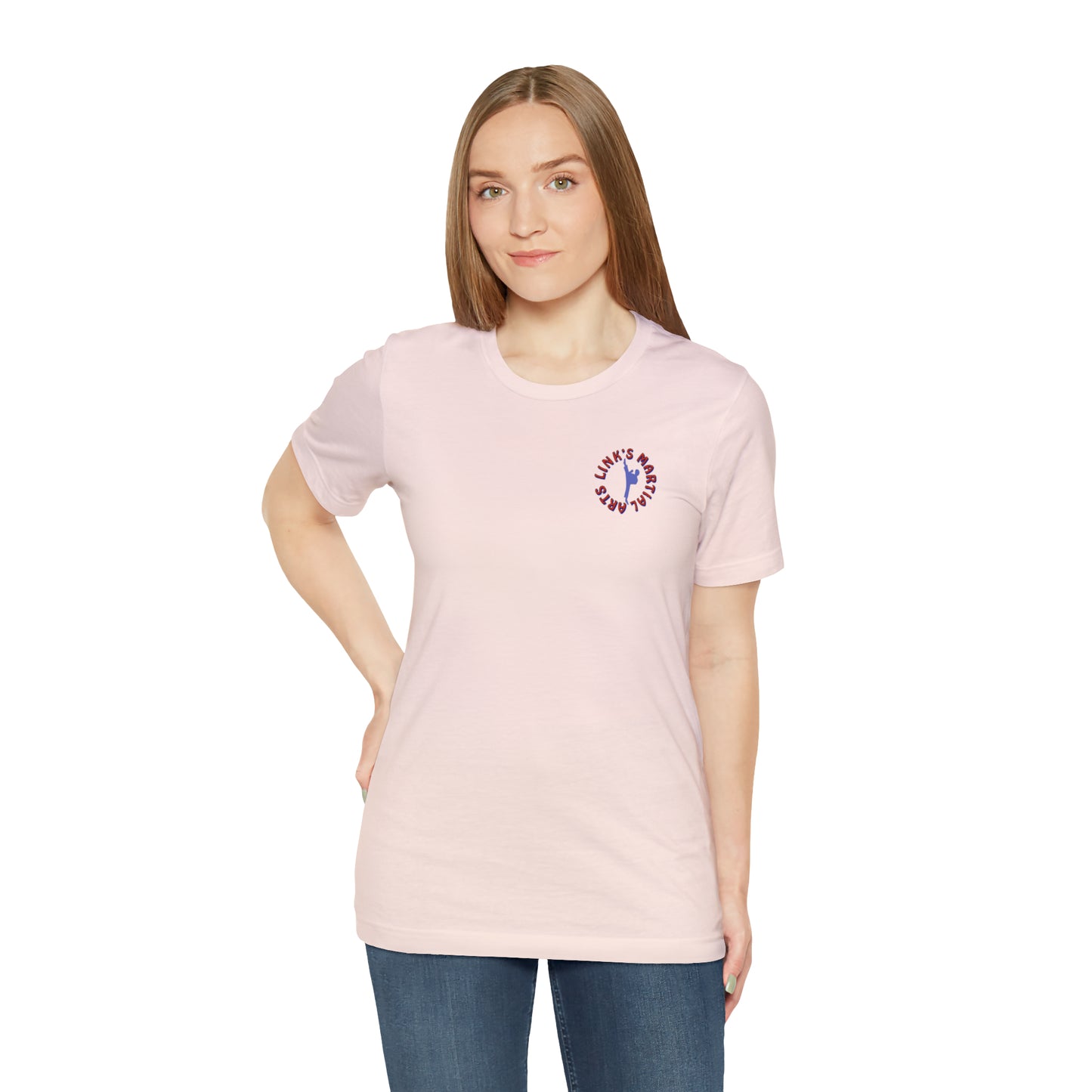 Link's Martial Arts Unisex Jersey Short Sleeve Logo Tee