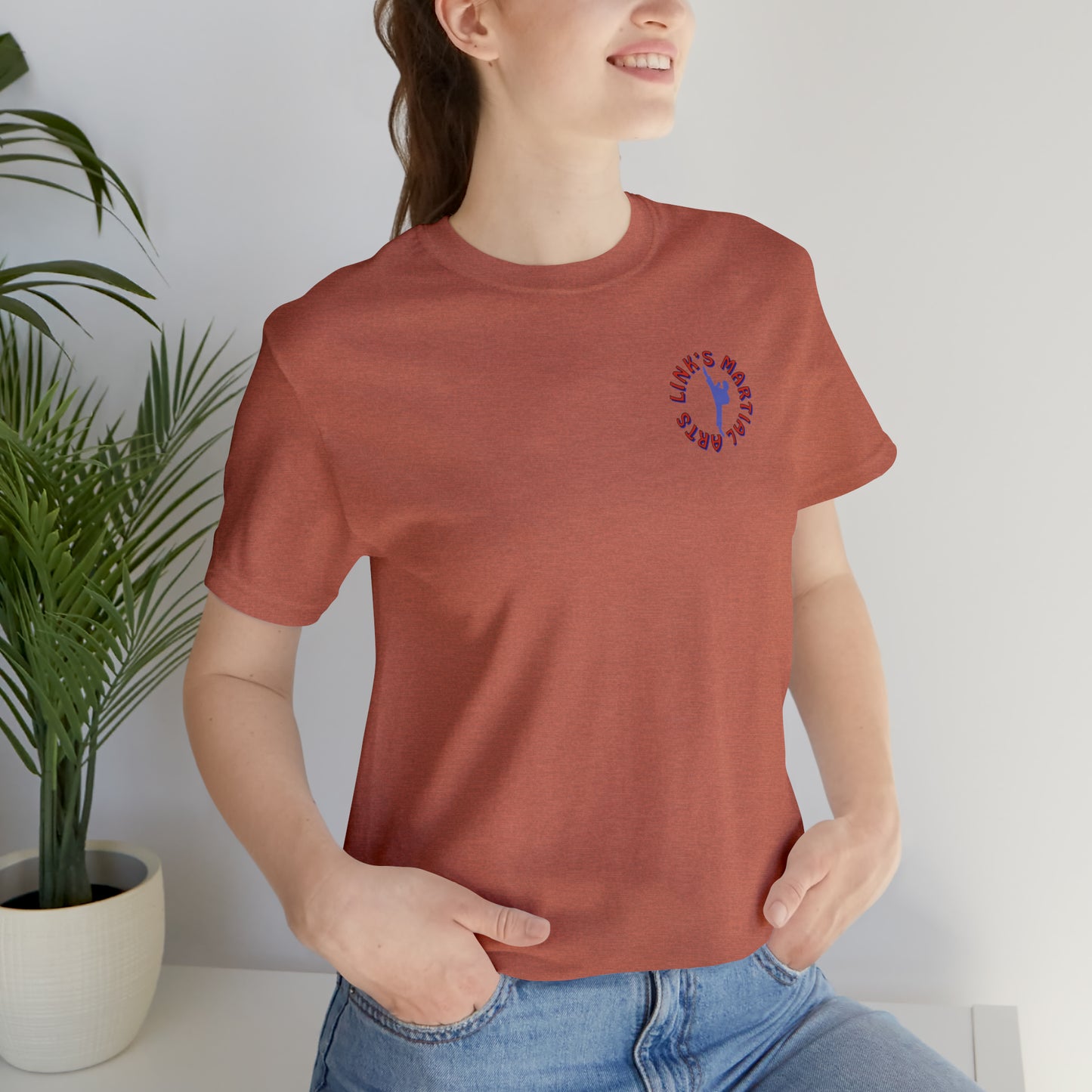 Link's Martial Arts Unisex Jersey Short Sleeve Logo Tee