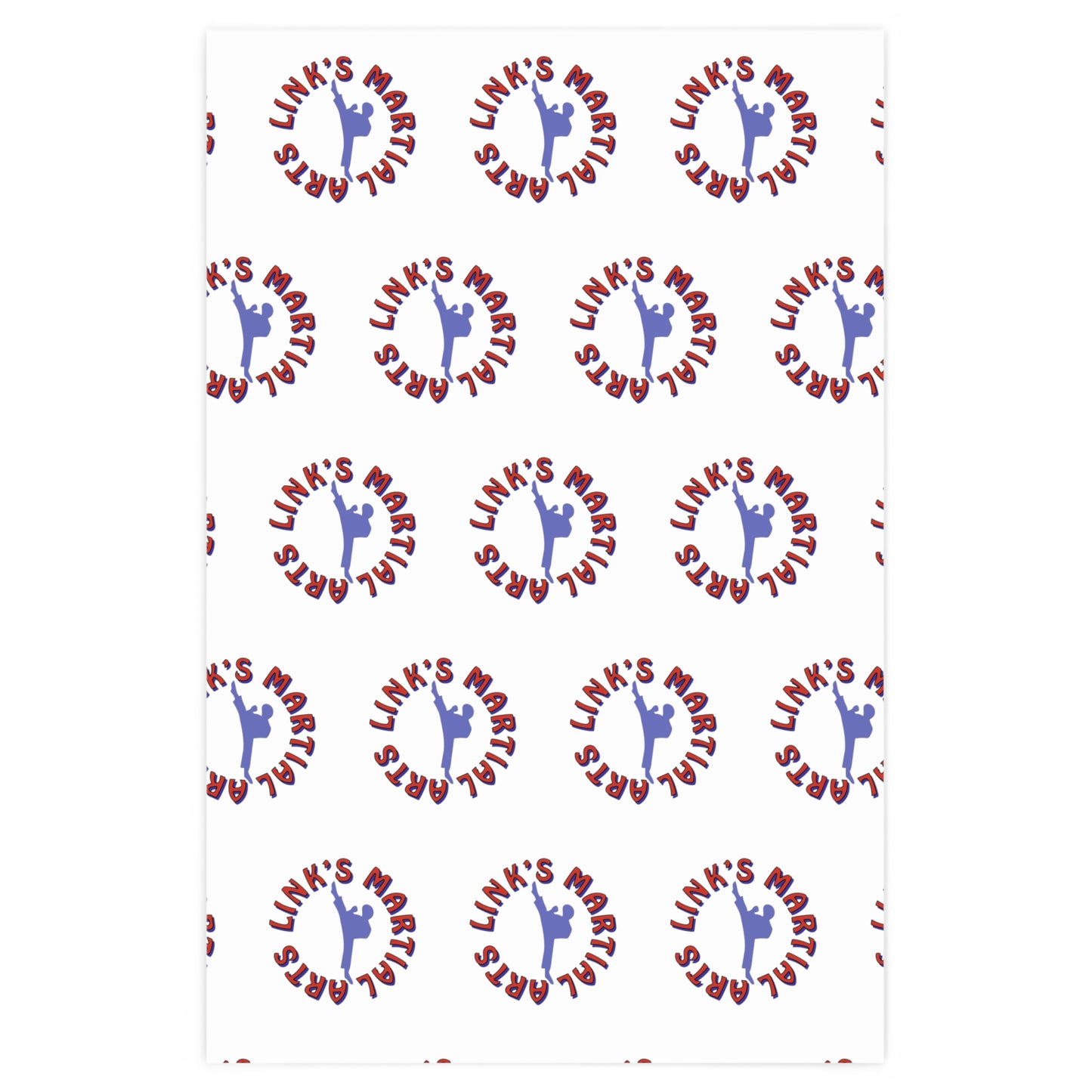 Link's Martial Arts Logo Wrapping Paper