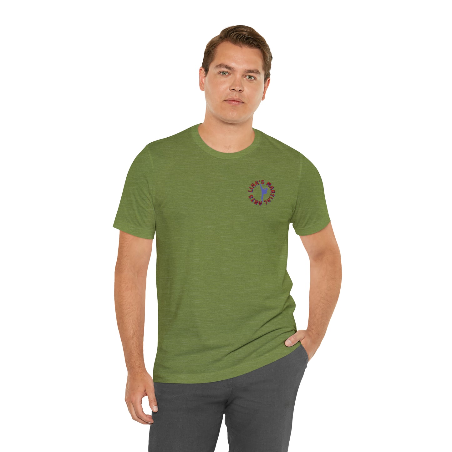 Link's Martial Arts Unisex Jersey Short Sleeve Logo Tee