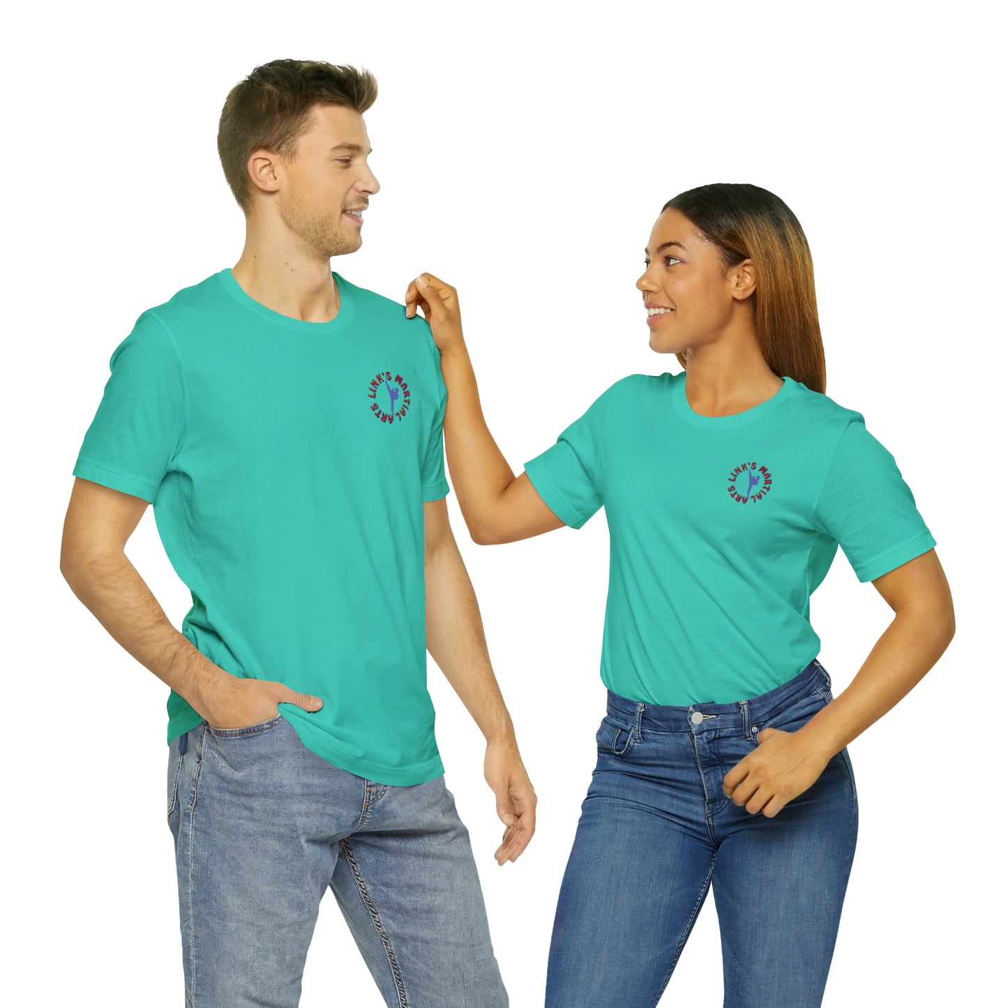 Link's Martial Arts Unisex Jersey Short Sleeve Logo Tee