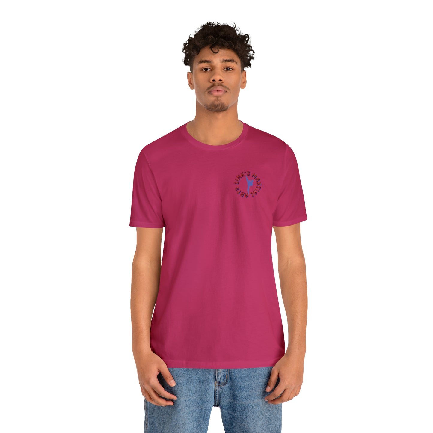 Link's Martial Arts Unisex Jersey Short Sleeve Logo Tee