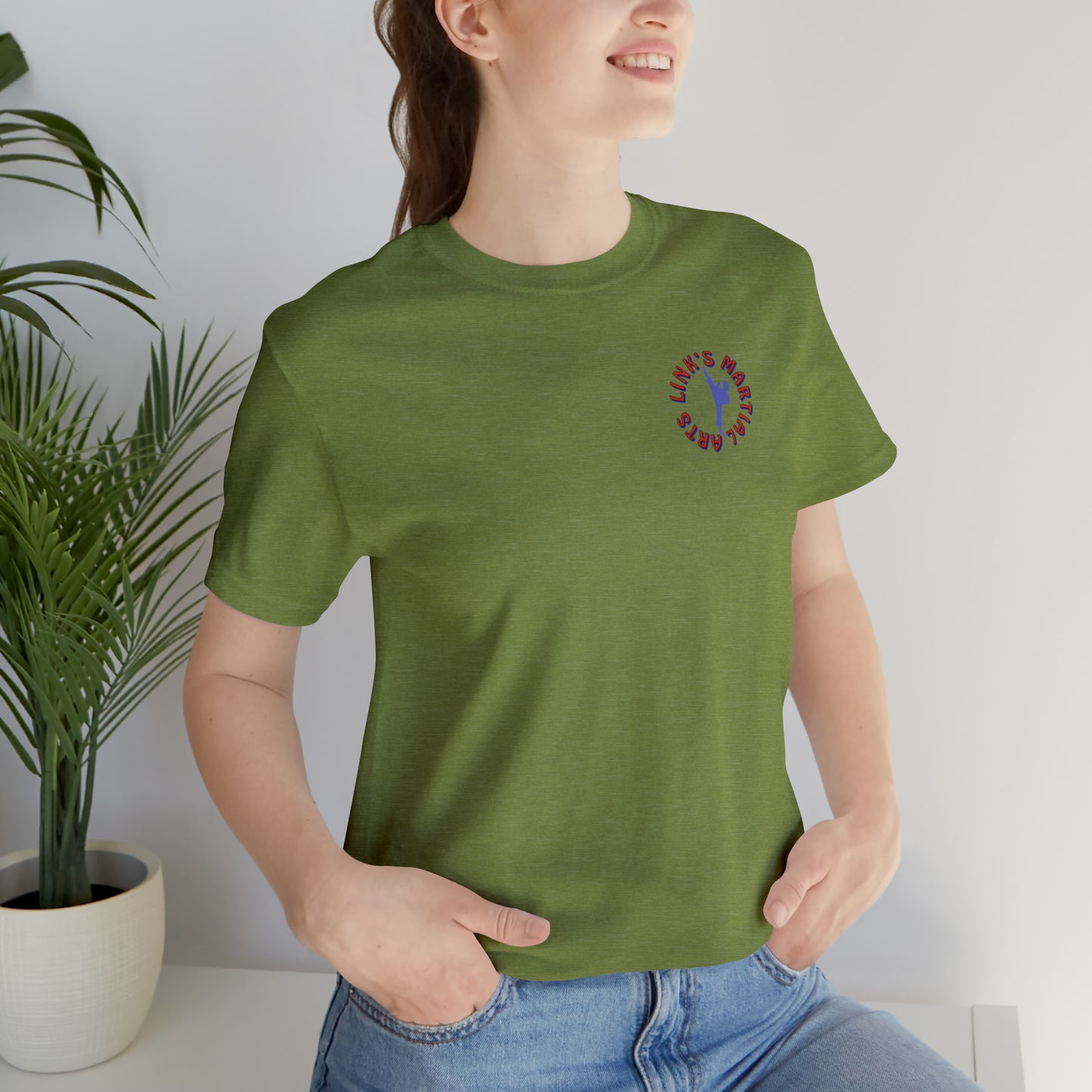 Link's Martial Arts Unisex Jersey Short Sleeve Logo Tee