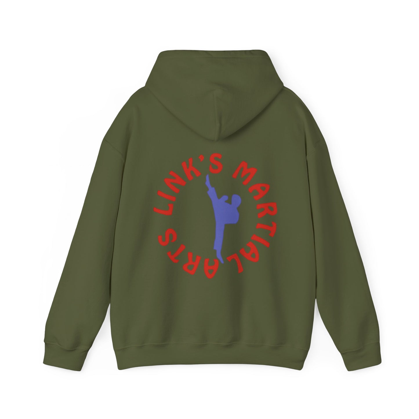 Link's Martial Arts Logo Unisex Heavy Blend™ Hooded Sweatshirt