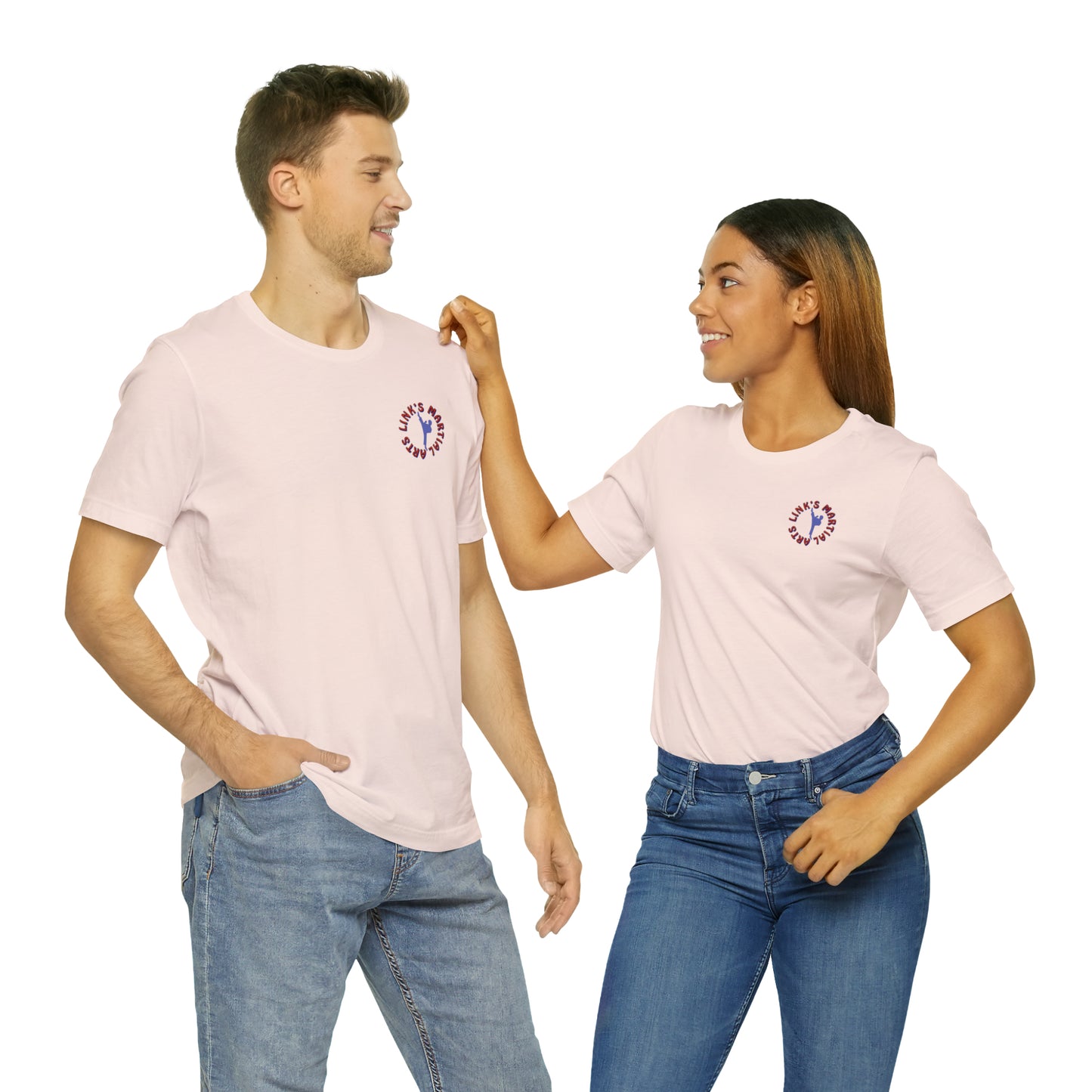 Link's Martial Arts Unisex Jersey Short Sleeve Logo Tee