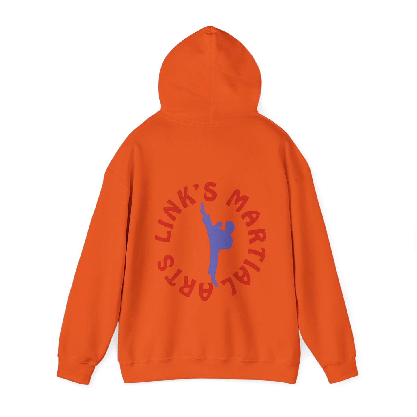 Link's Martial Arts Logo Unisex Heavy Blend™ Hooded Sweatshirt