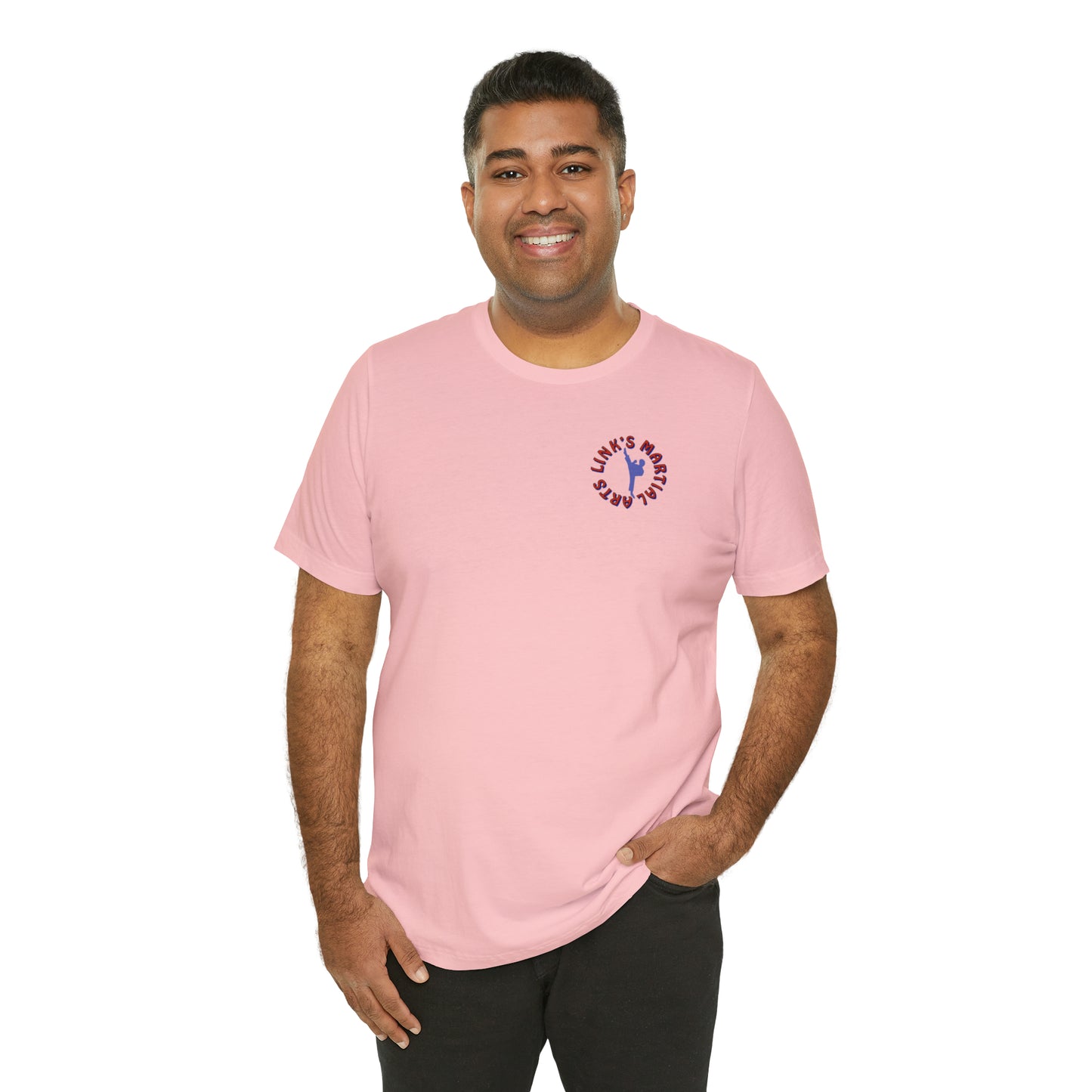 Link's Martial Arts Unisex Jersey Short Sleeve Logo Tee