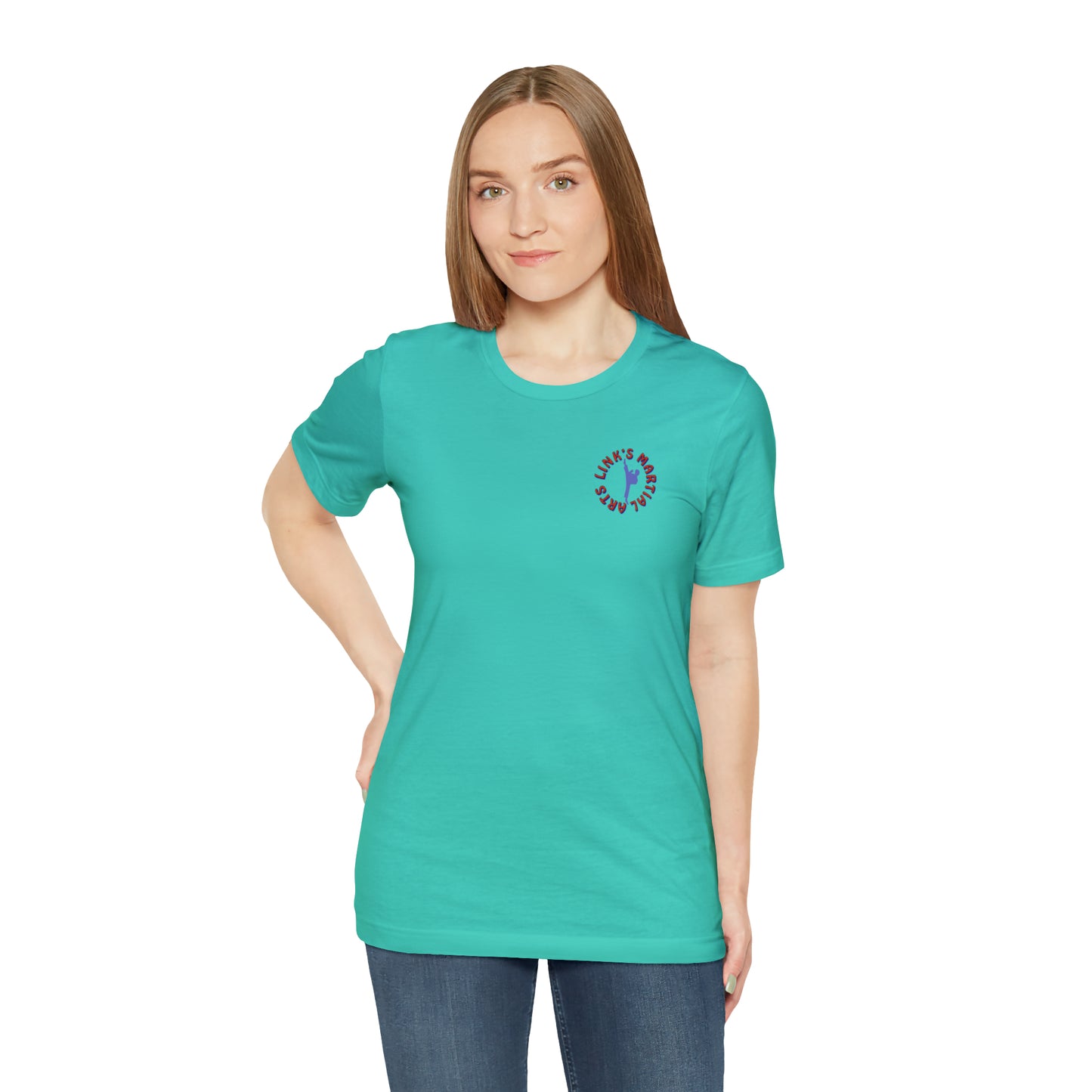 Link's Martial Arts Unisex Jersey Short Sleeve Logo Tee