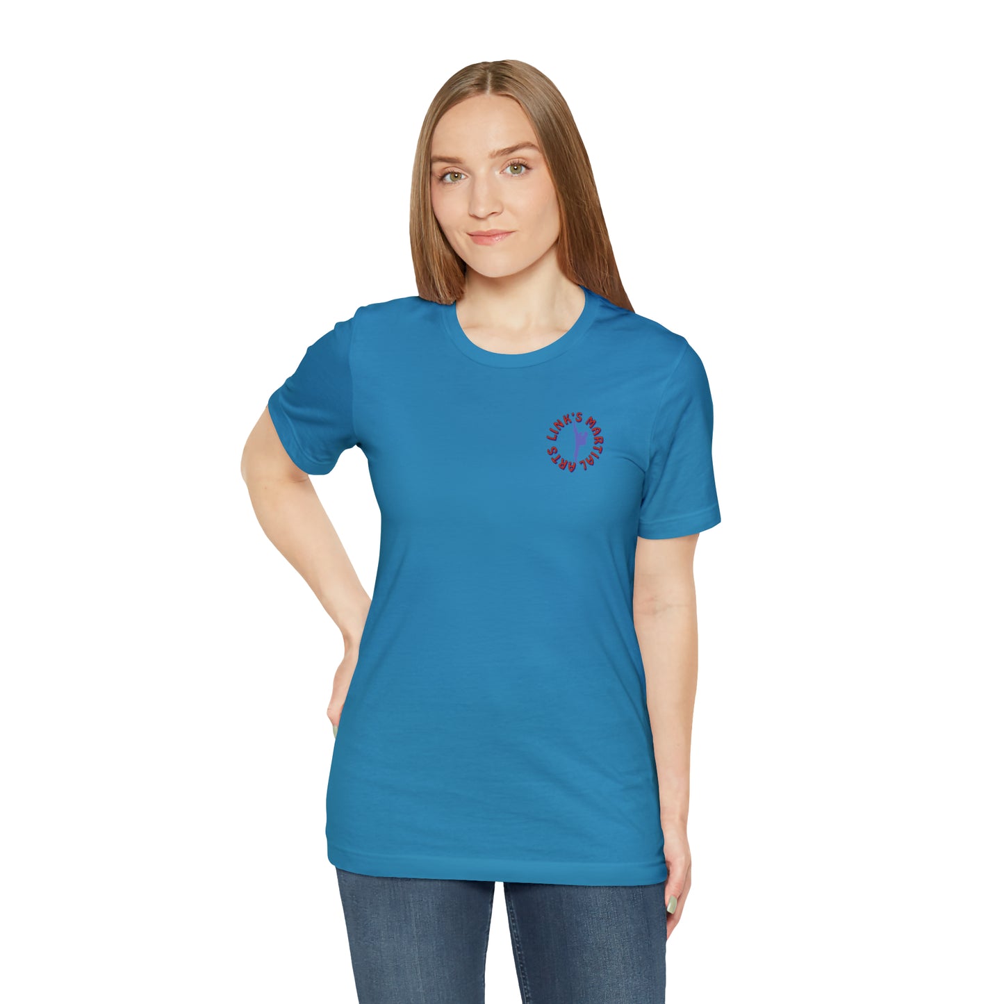Link's Martial Arts Unisex Jersey Short Sleeve Logo Tee