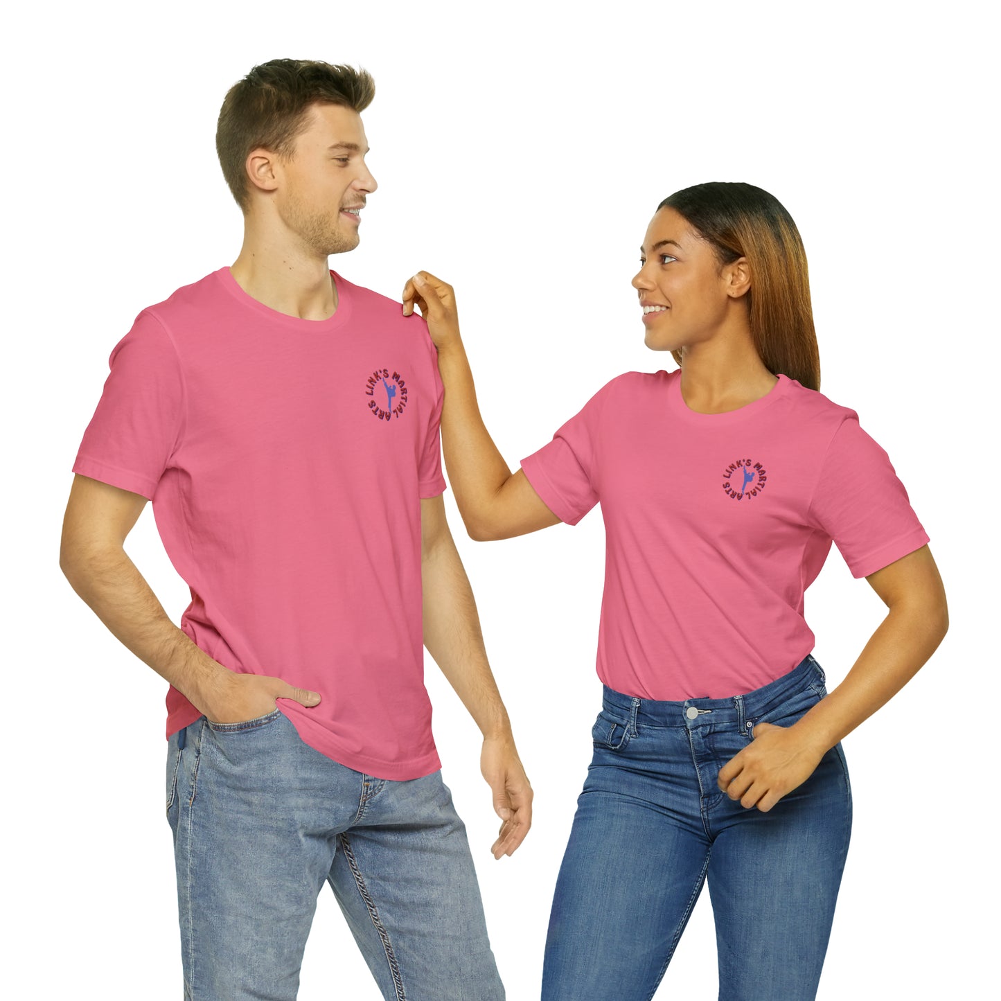Link's Martial Arts Unisex Jersey Short Sleeve Logo Tee