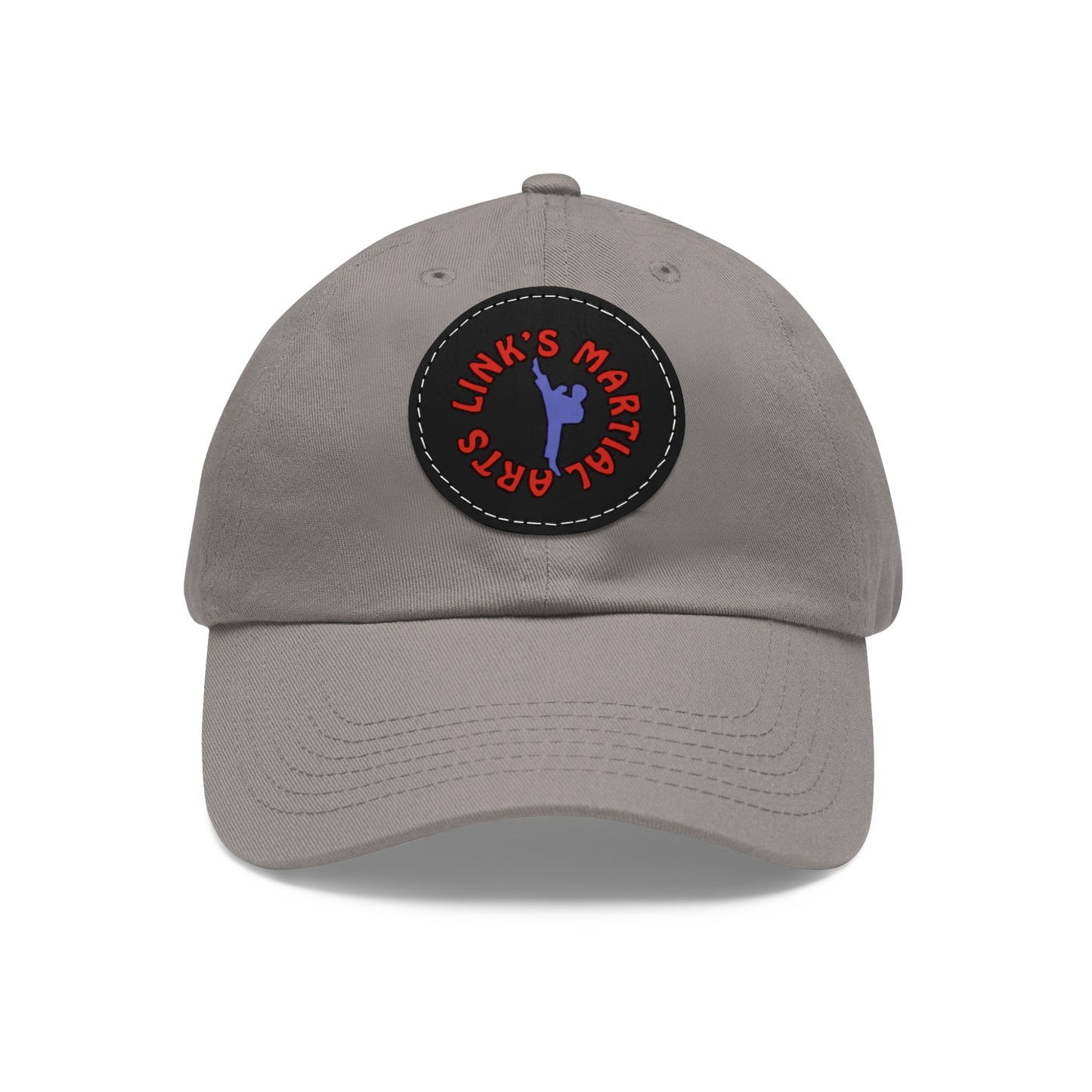 Link's Martial Arts Dad Hat with Leather Patch (Round)