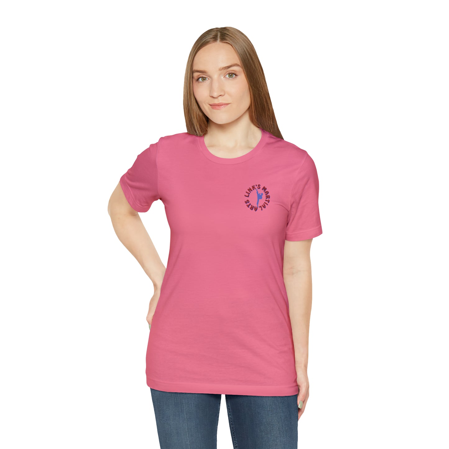 Link's Martial Arts Unisex Jersey Short Sleeve Logo Tee