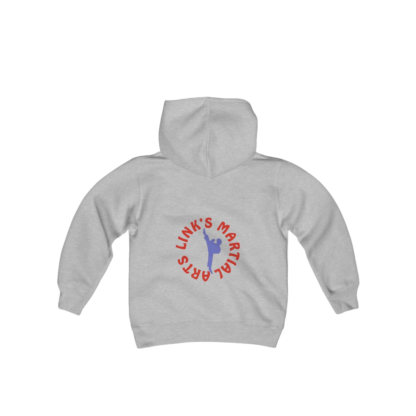 Link's Martial Arts Logo Youth Heavy Blend Hooded Sweatshirt