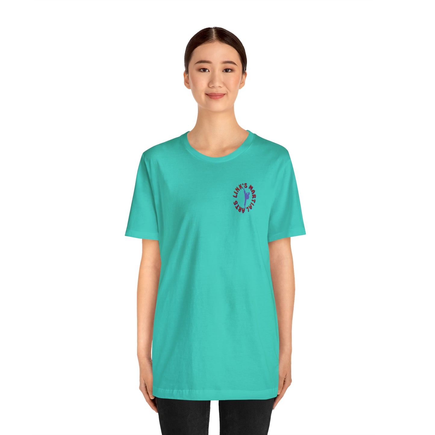Link's Martial Arts Unisex Jersey Short Sleeve Logo Tee