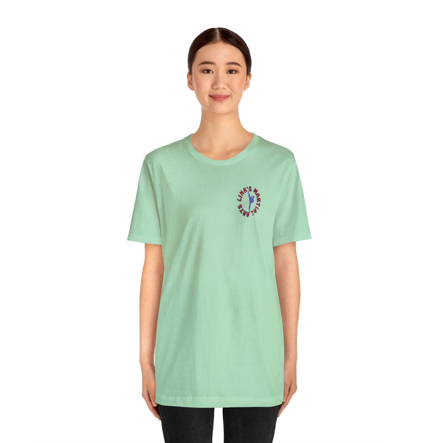 Link's Martial Arts Unisex Jersey Short Sleeve Logo Tee