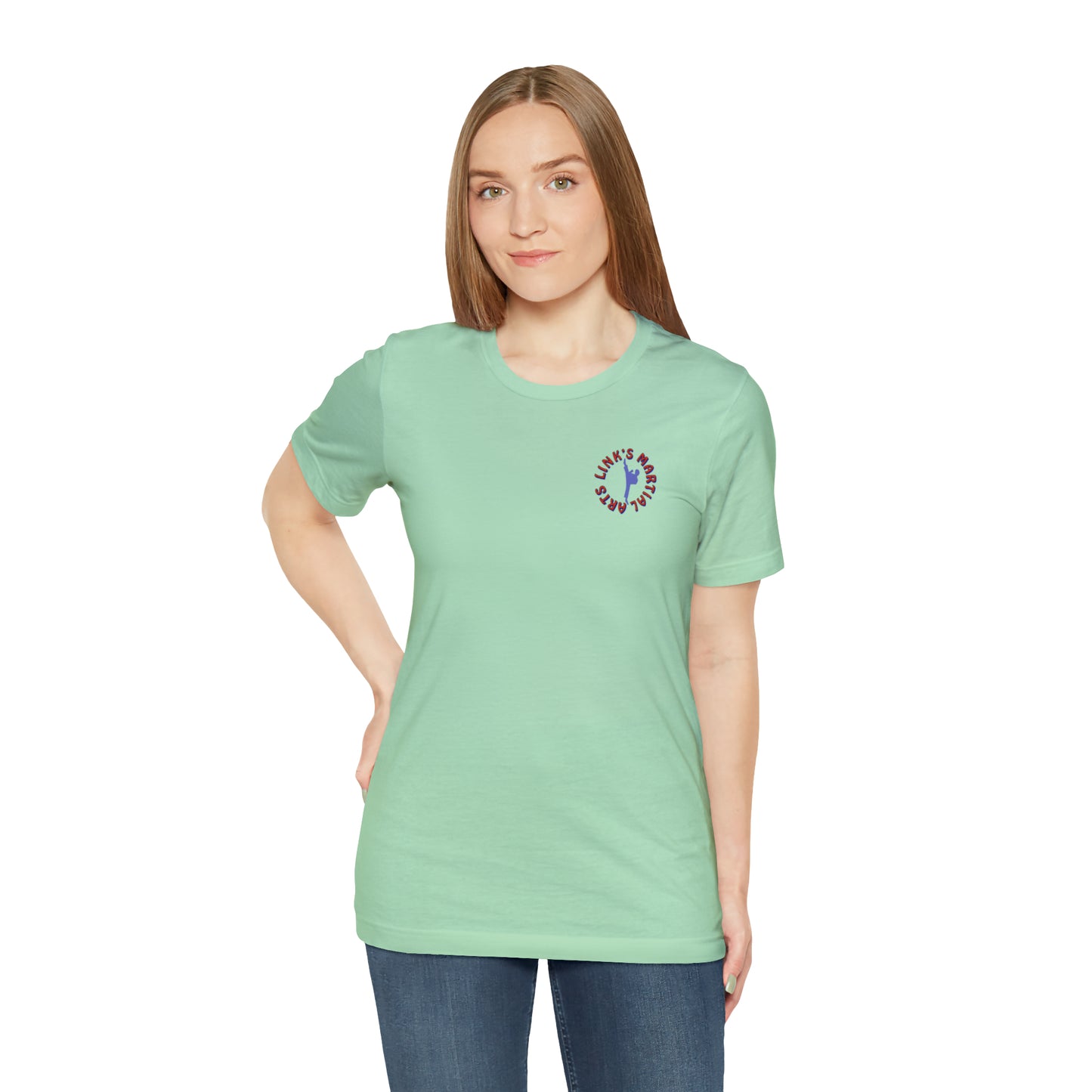 Link's Martial Arts Unisex Jersey Short Sleeve Logo Tee