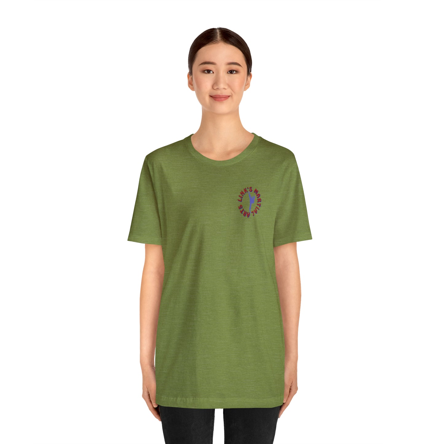 Link's Martial Arts Unisex Jersey Short Sleeve Logo Tee