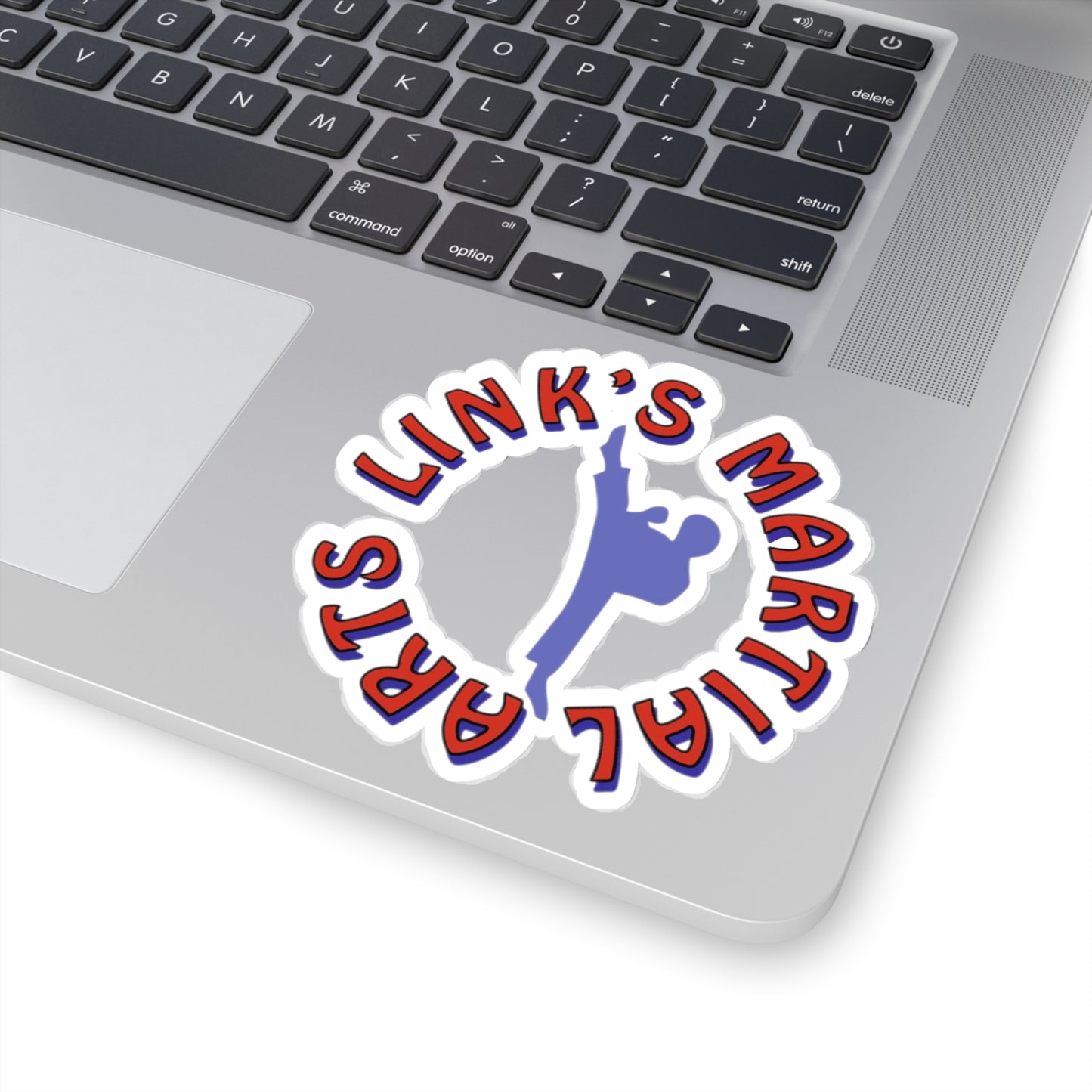 Link's Martial Arts Kiss-Cut Logo Stickers