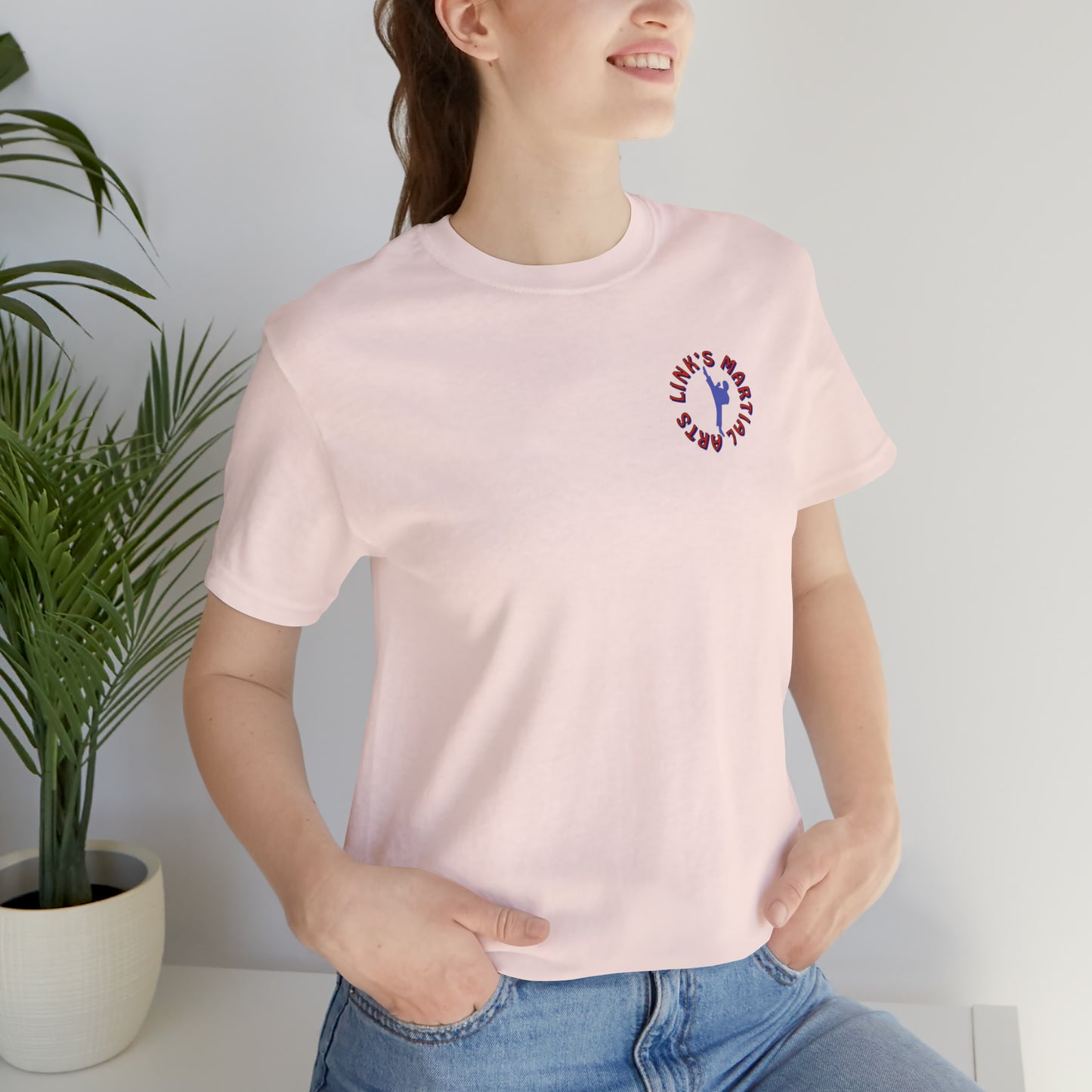 Link's Martial Arts Unisex Jersey Short Sleeve Logo Tee
