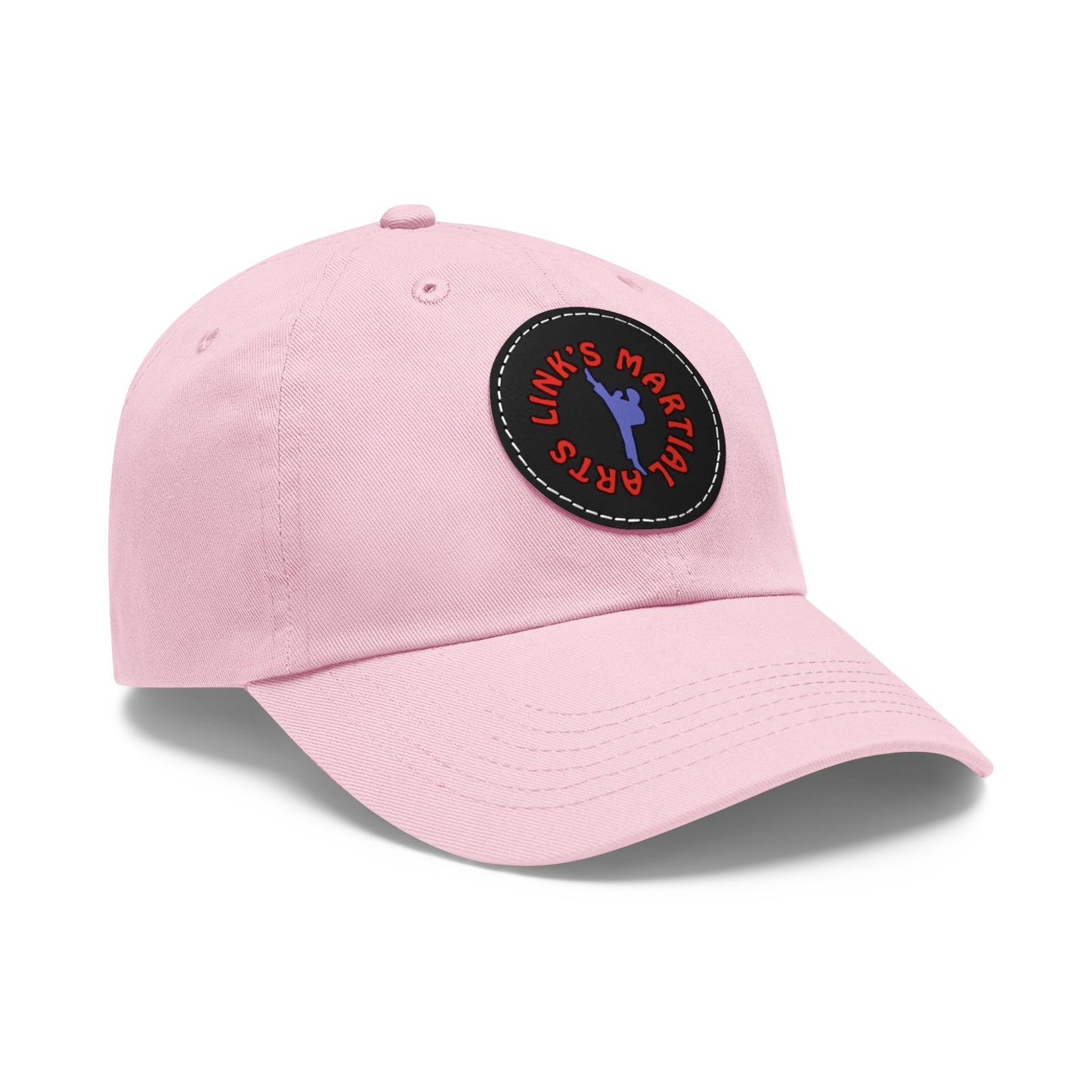 Link's Martial Arts Dad Hat with Leather Patch (Round)