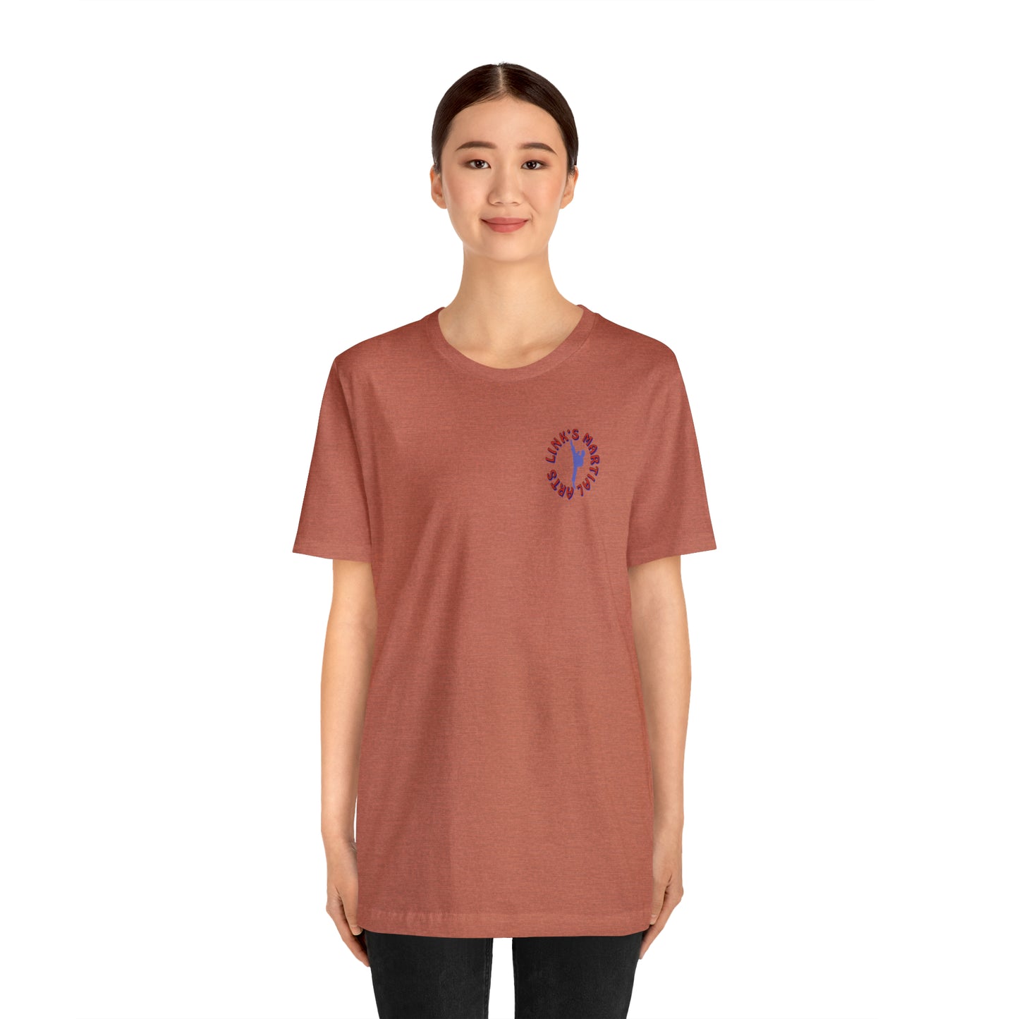 Link's Martial Arts Unisex Jersey Short Sleeve Logo Tee