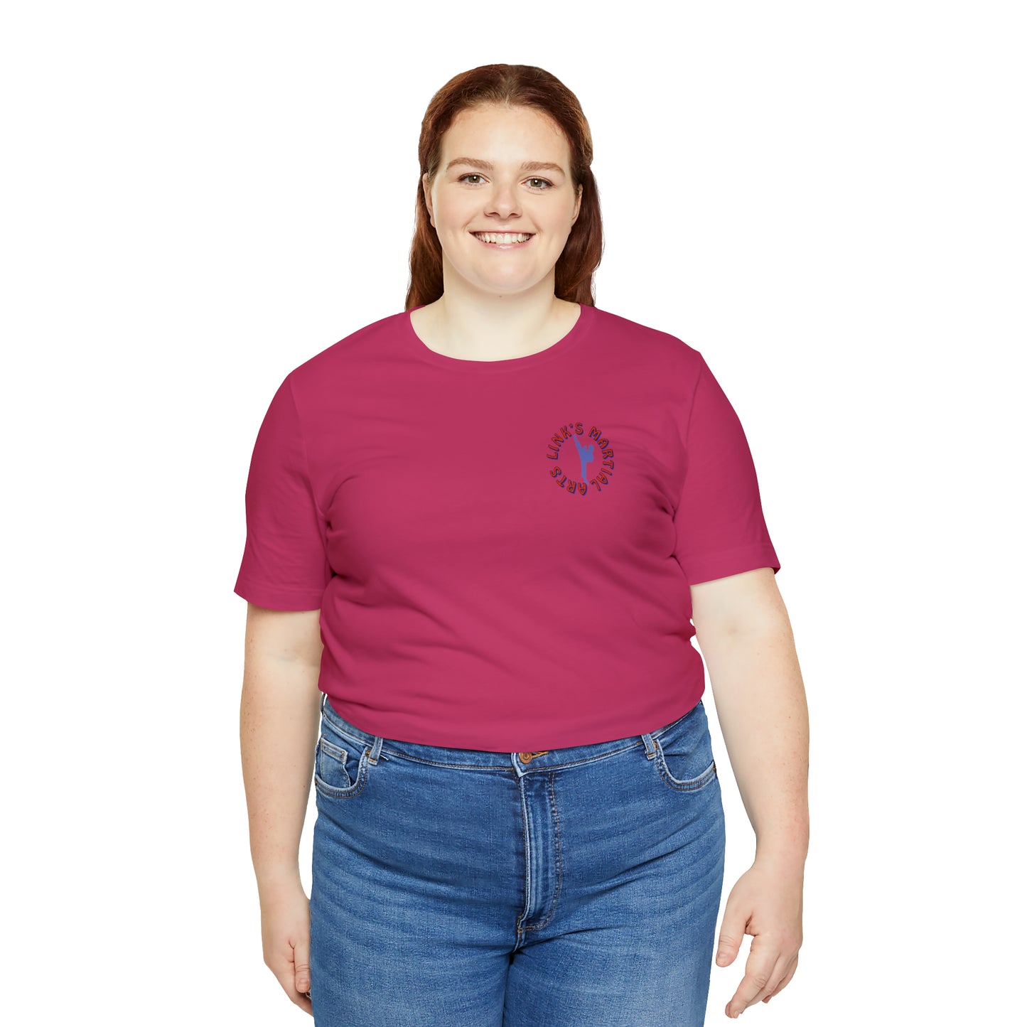 Link's Martial Arts Unisex Jersey Short Sleeve Logo Tee