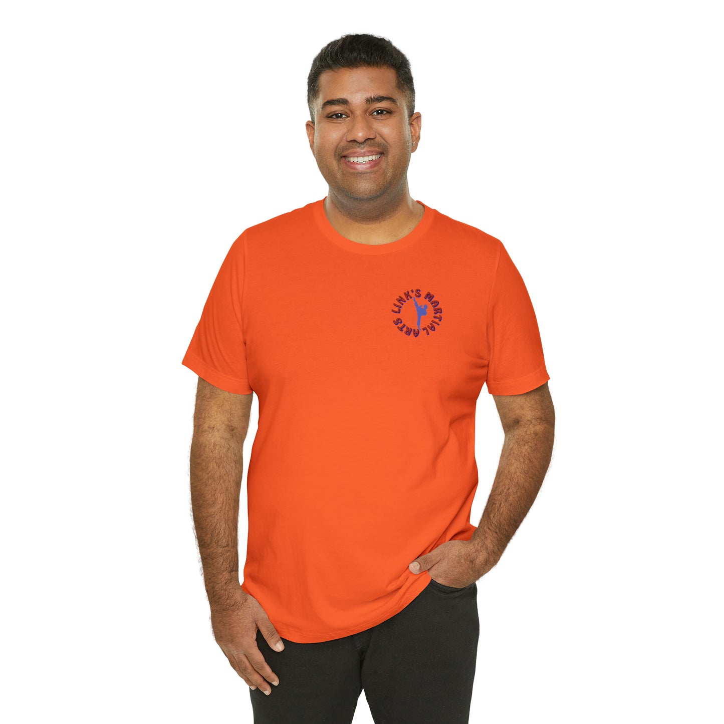 Link's Martial Arts Unisex Jersey Short Sleeve Logo Tee