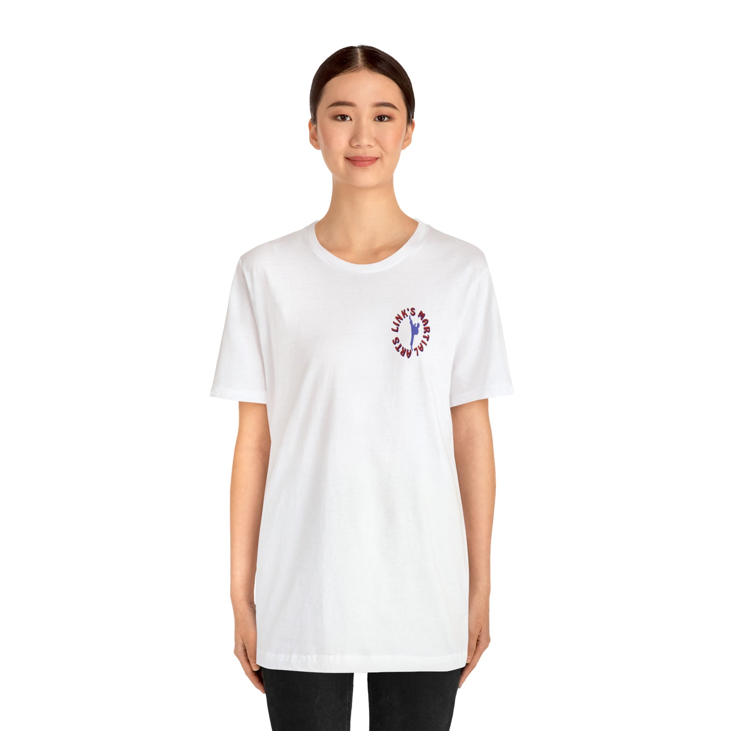 Link's Martial Arts Unisex Jersey Short Sleeve Logo Tee