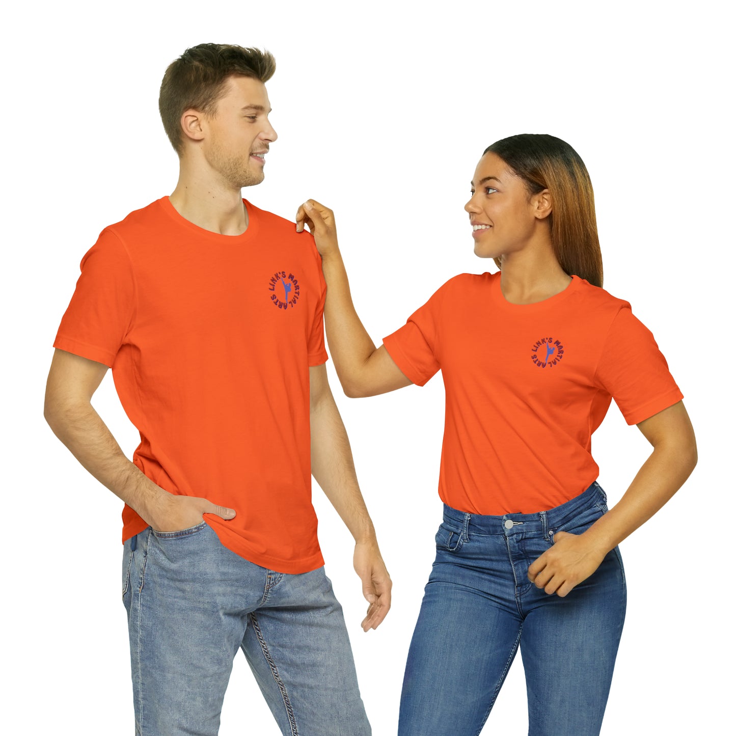 Link's Martial Arts Unisex Jersey Short Sleeve Logo Tee
